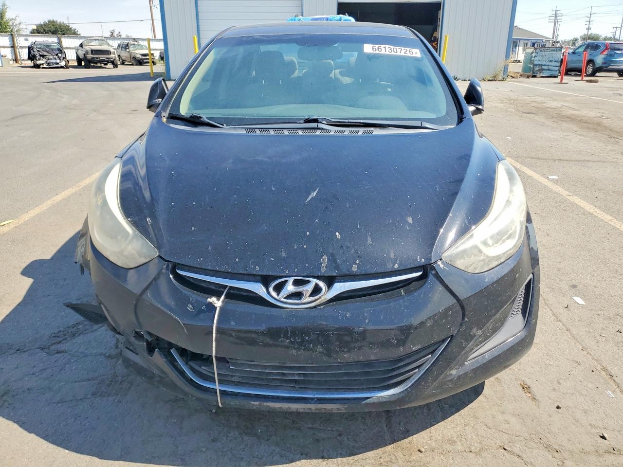 2015 Hyundai Elantra Se Black vin: KMHDH4AE9FU382683