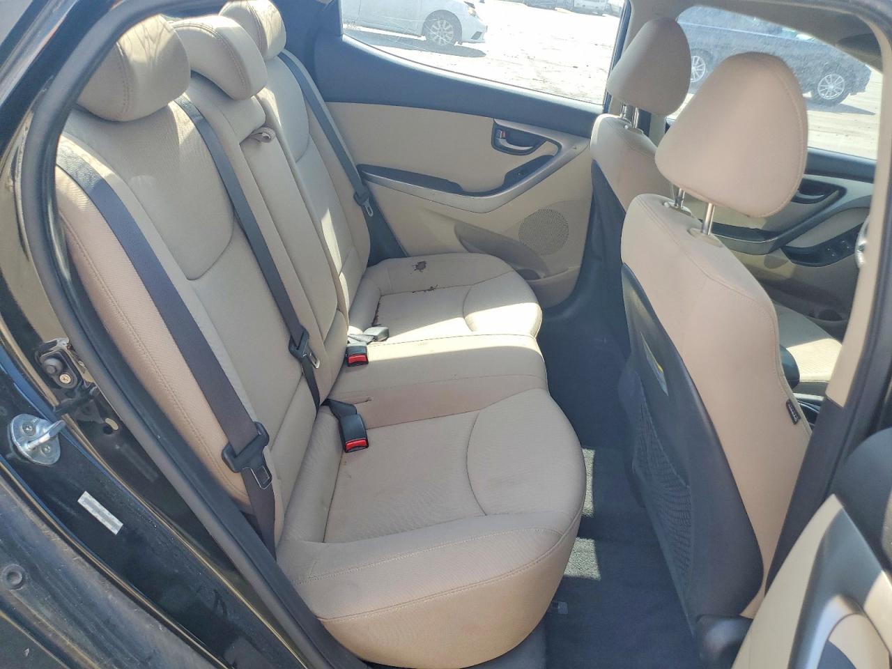2015 Hyundai Elantra Se Black vin: KMHDH4AE9FU382683