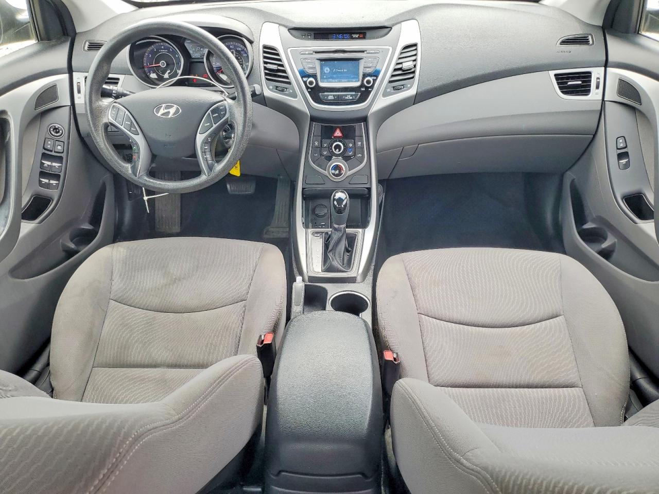 2015 Hyundai Elantra Se Серебряный vin: KMHDH4AE9FU421093