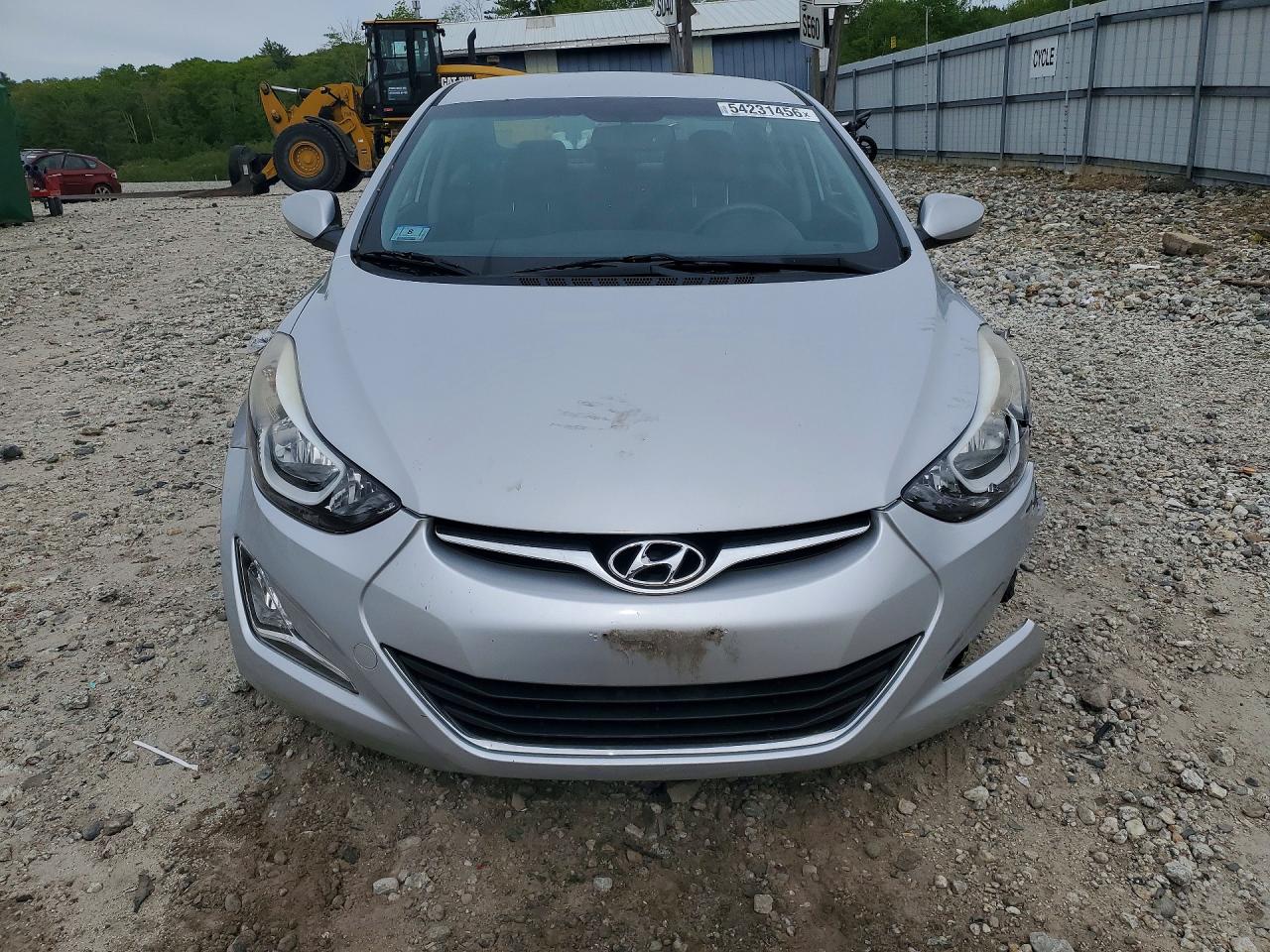 2015 Hyundai Elantra Se Серебряный vin: KMHDH4AE9FU421093