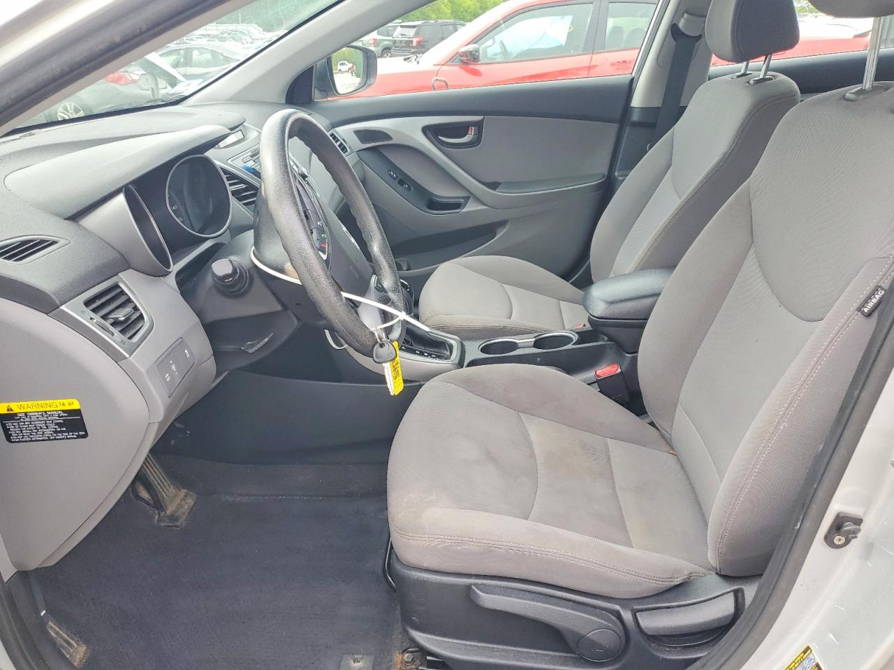 2015 Hyundai Elantra Se Серебряный vin: KMHDH4AE9FU421093