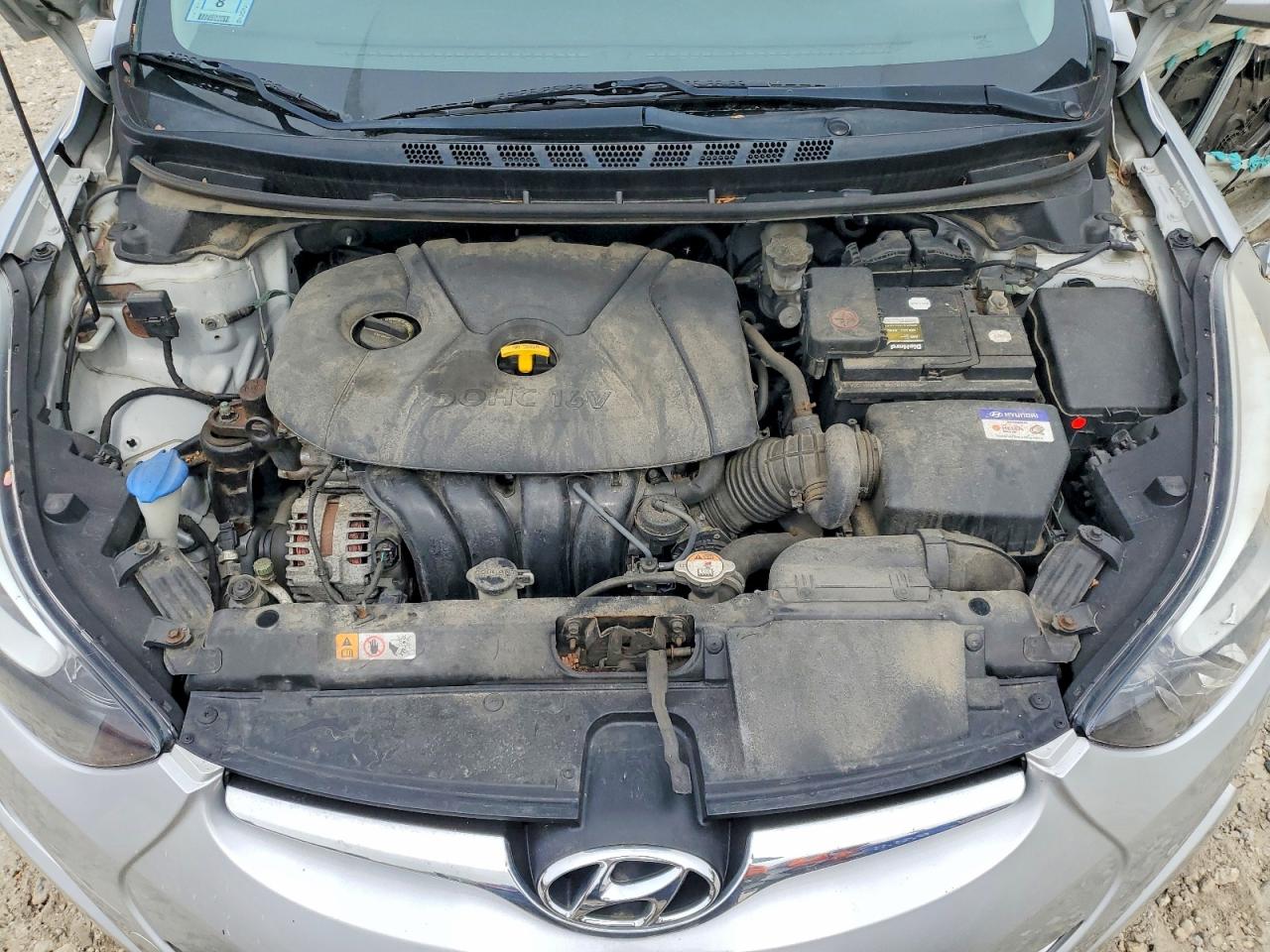 2015 Hyundai Elantra Se Серебряный vin: KMHDH4AE9FU421093
