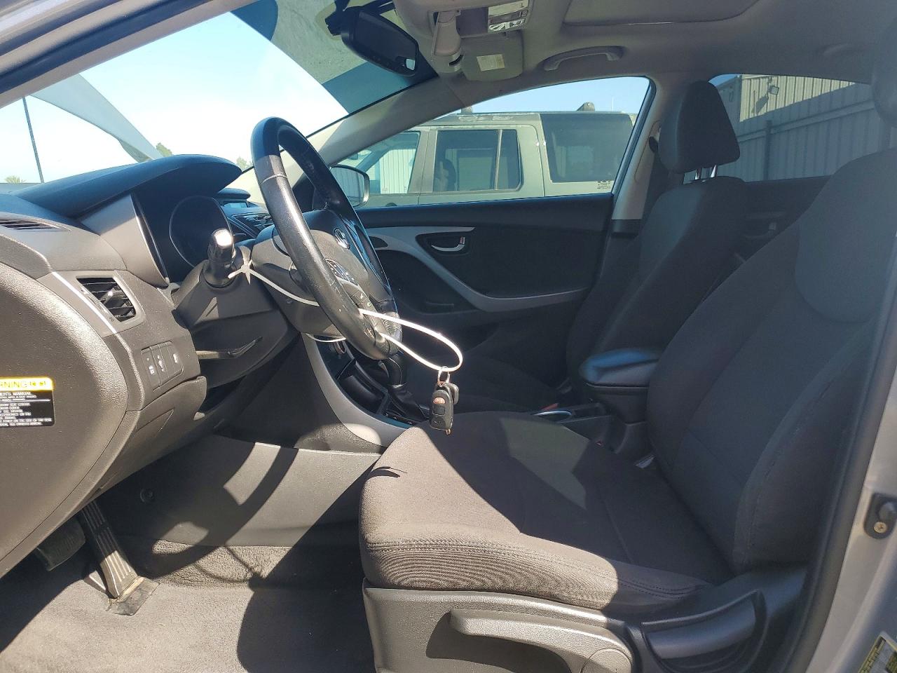 2015 Hyundai Elantra Se Silver vin: KMHDH4AE9FU446656