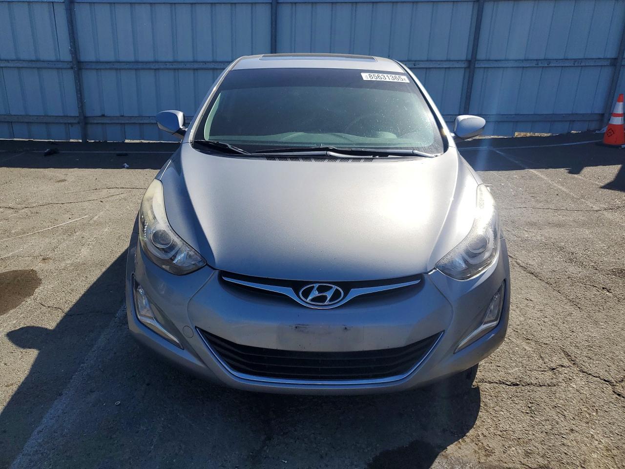 2015 Hyundai Elantra Se Silver vin: KMHDH4AE9FU446656
