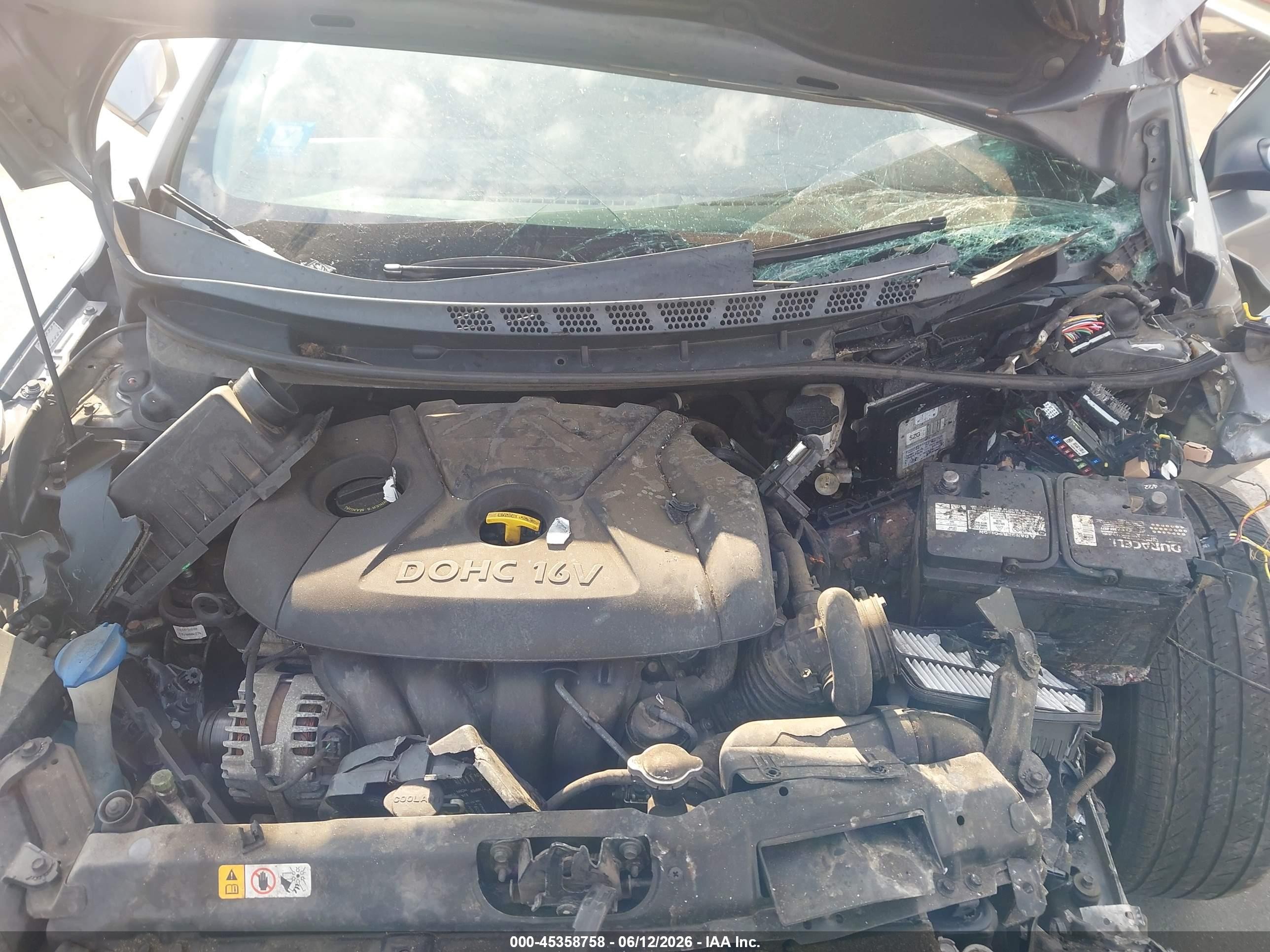 2015 Hyundai Elantra Limited Silver vin: KMHDH4AE9FU456152