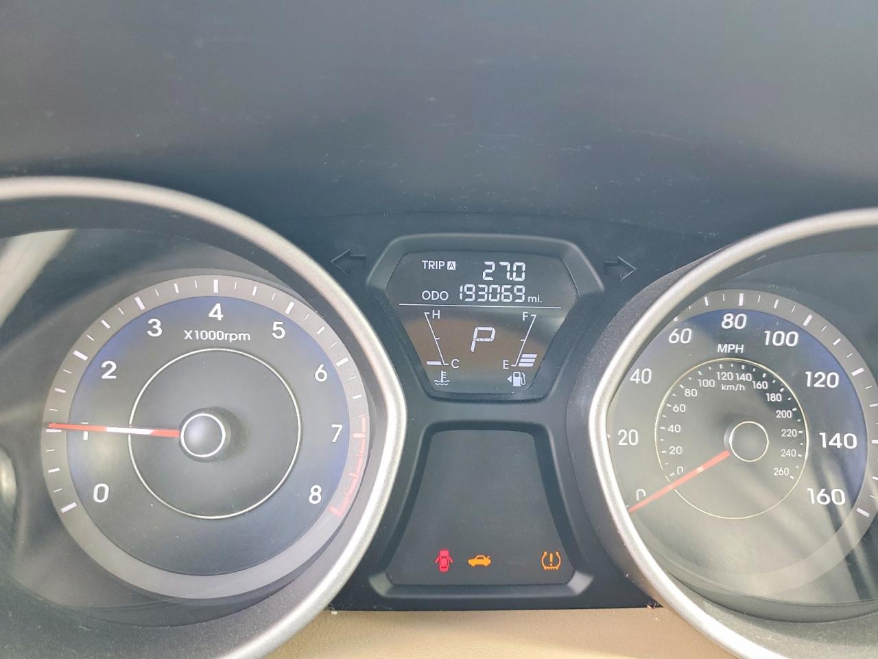 2011 Hyundai Elantra Gls Blue vin: KMHDH4AEXBU101646