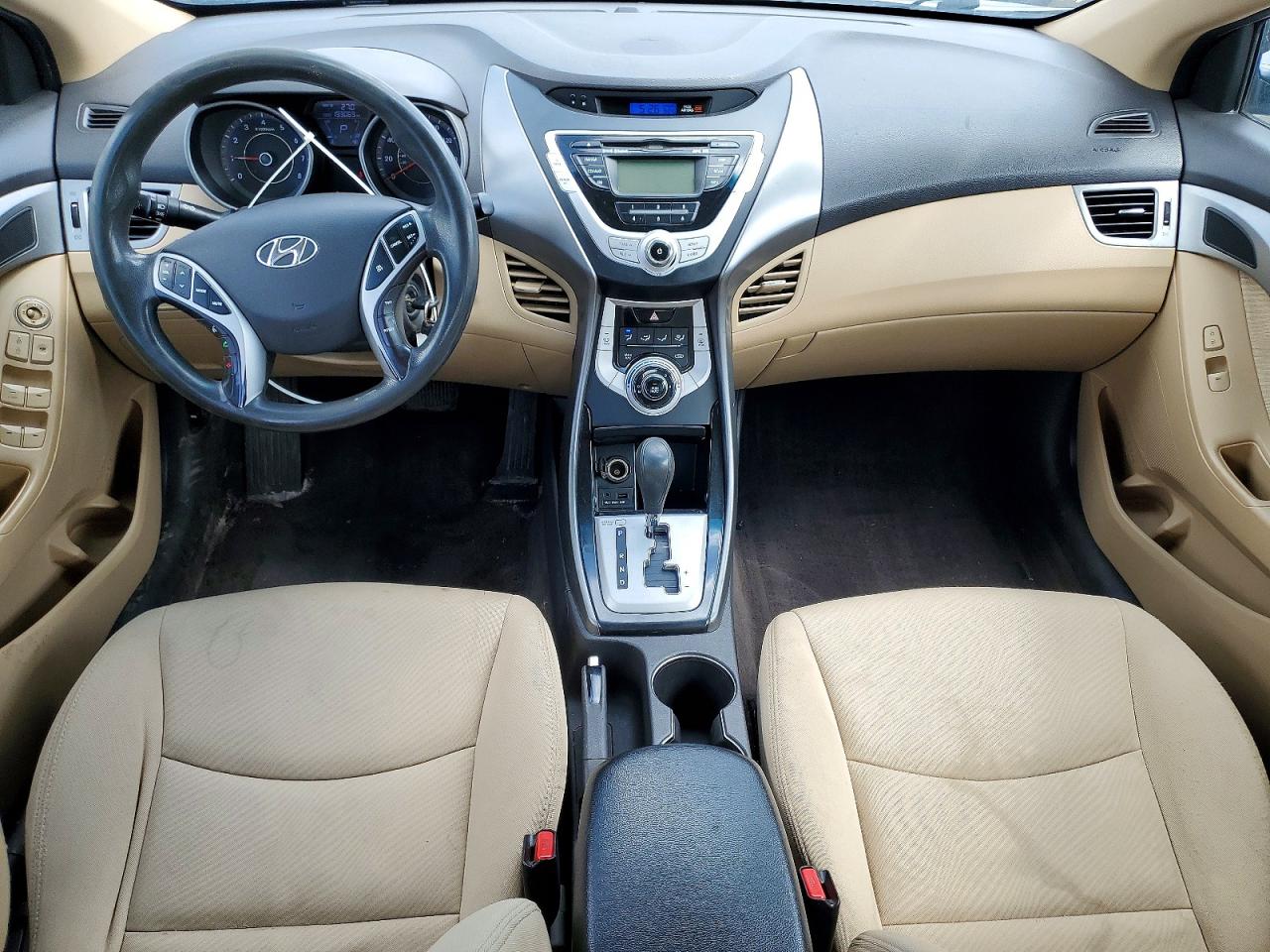 2011 Hyundai Elantra Gls Blue vin: KMHDH4AEXBU101646