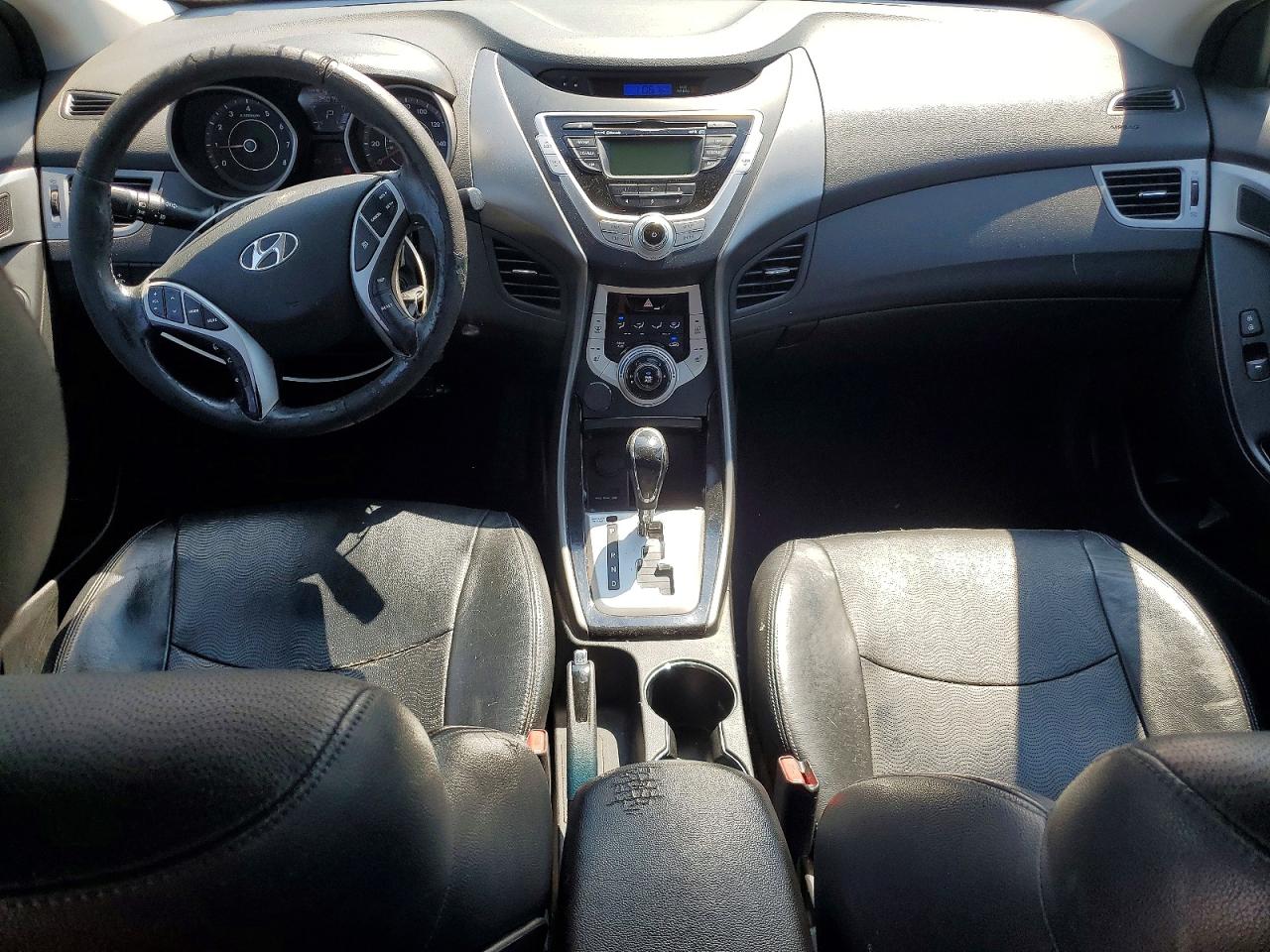 2011 Hyundai Elantra Limited Красный vin: KMHDH4AEXBU104529