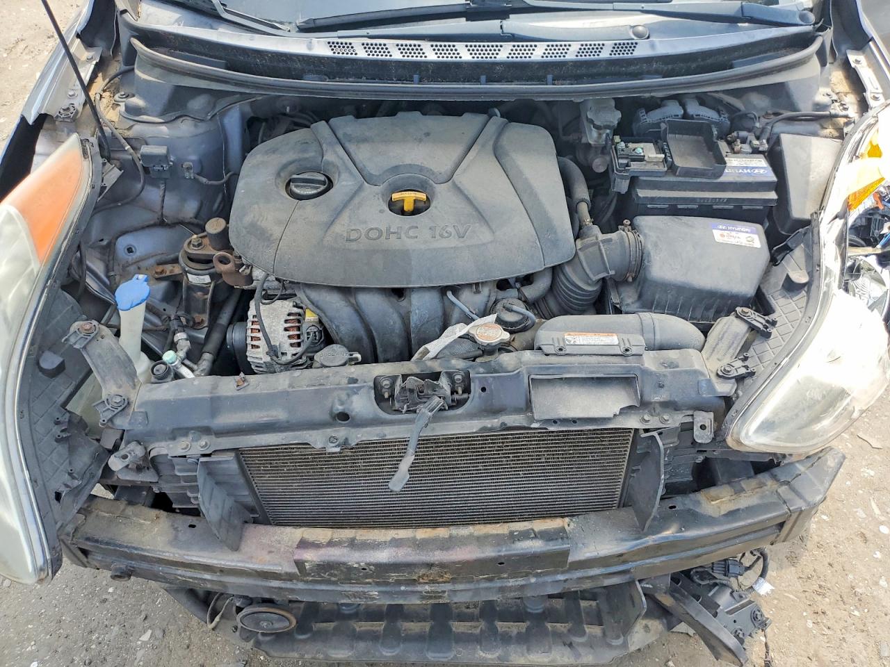 2011 Hyundai Elantra Limited Серебряный vin: KMHDH4AEXBU116454