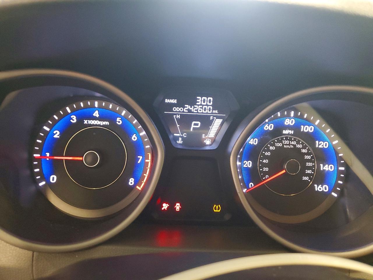 2011 Hyundai Elantra Gls Black vin: KMHDH4AEXBU143833