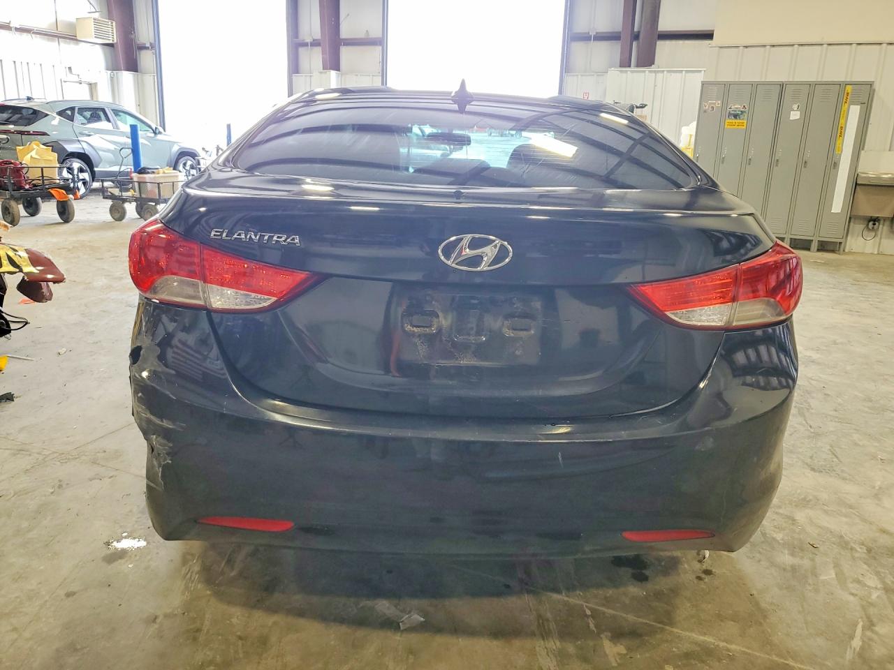 2011 Hyundai Elantra Gls Black vin: KMHDH4AEXBU143833