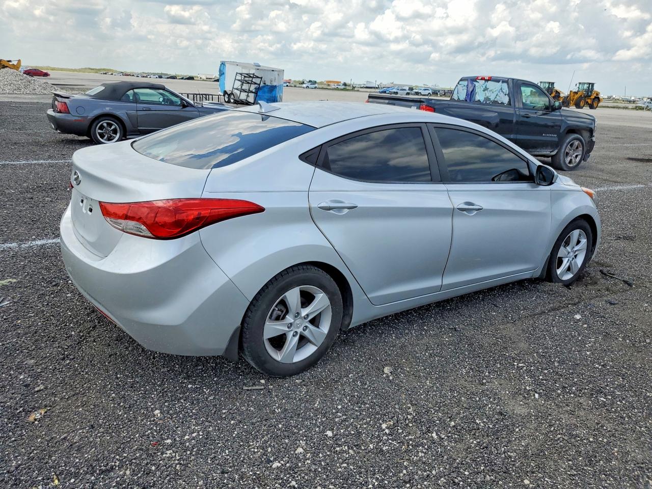 2011 Hyundai Elantra Gls Gray vin: KMHDH4AEXBU146697