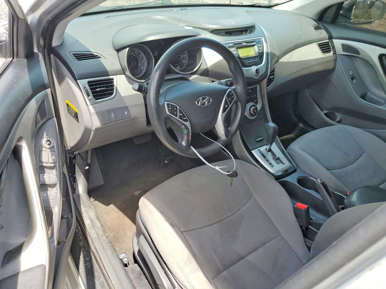2011 Hyundai Elantra Gls Gray vin: KMHDH4AEXBU146697