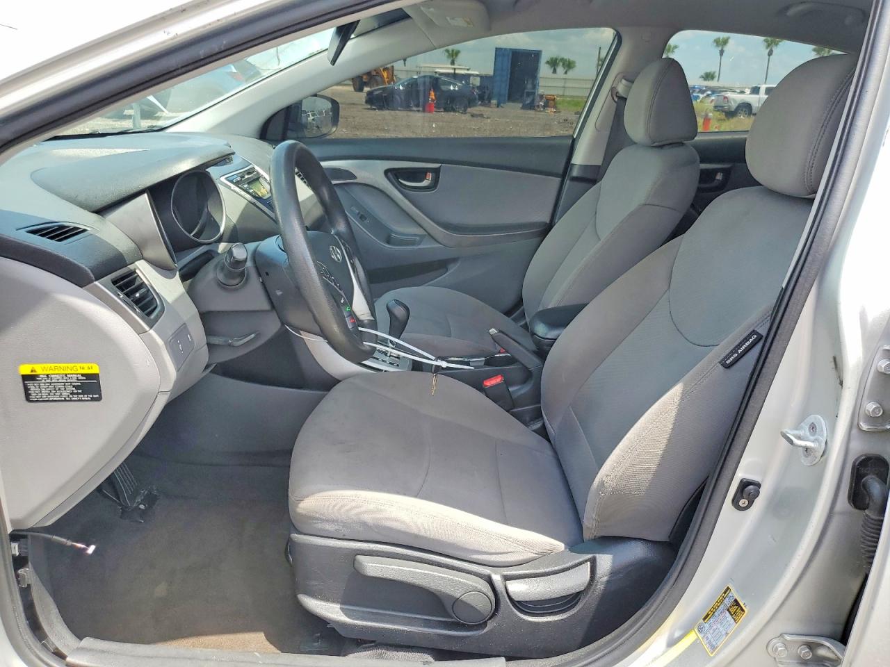 2011 Hyundai Elantra Gls Gray vin: KMHDH4AEXBU146697