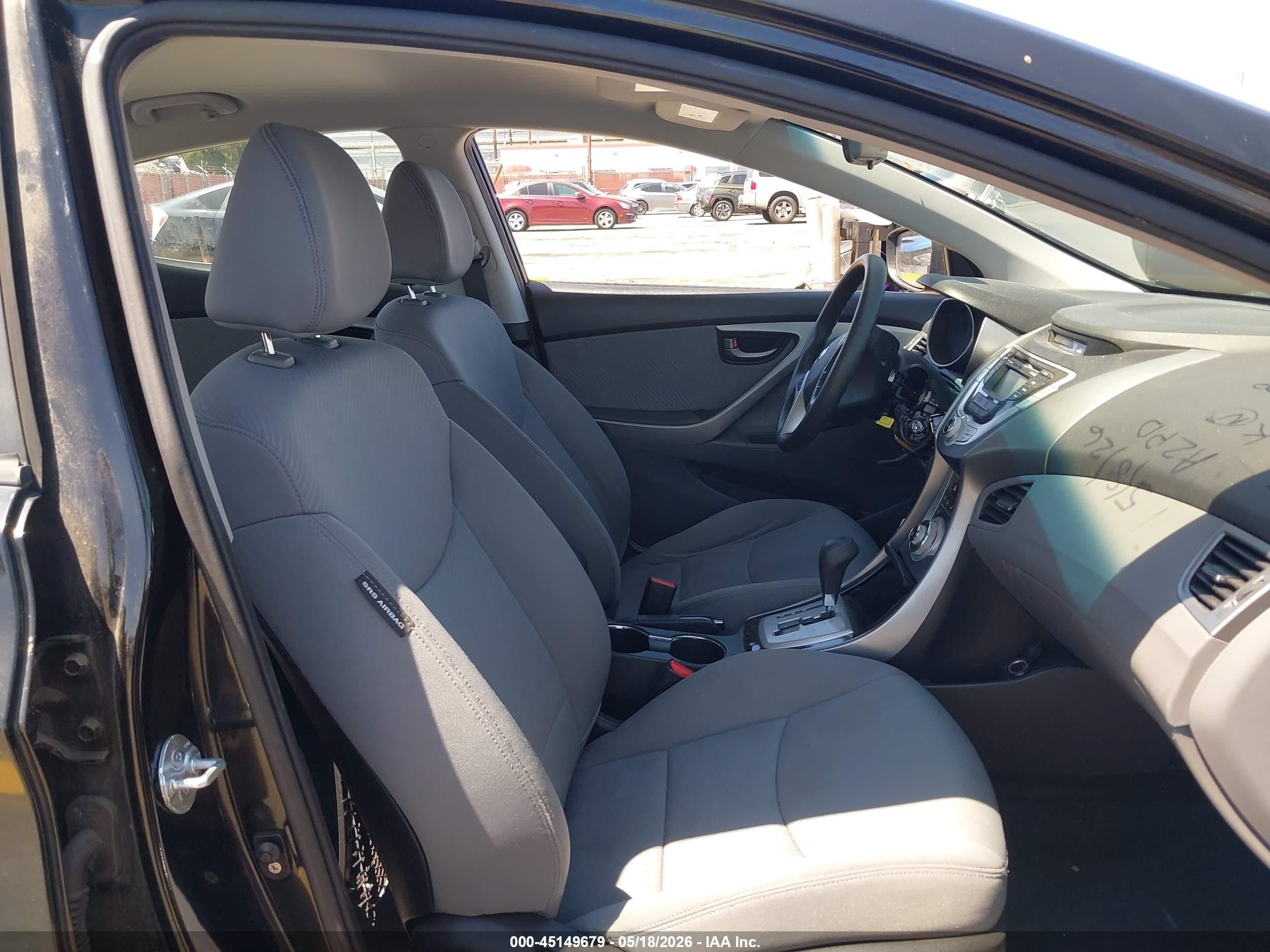 2011 Hyundai Elantra Gls (ulsan Plant) Black vin: KMHDH4AEXBU152080