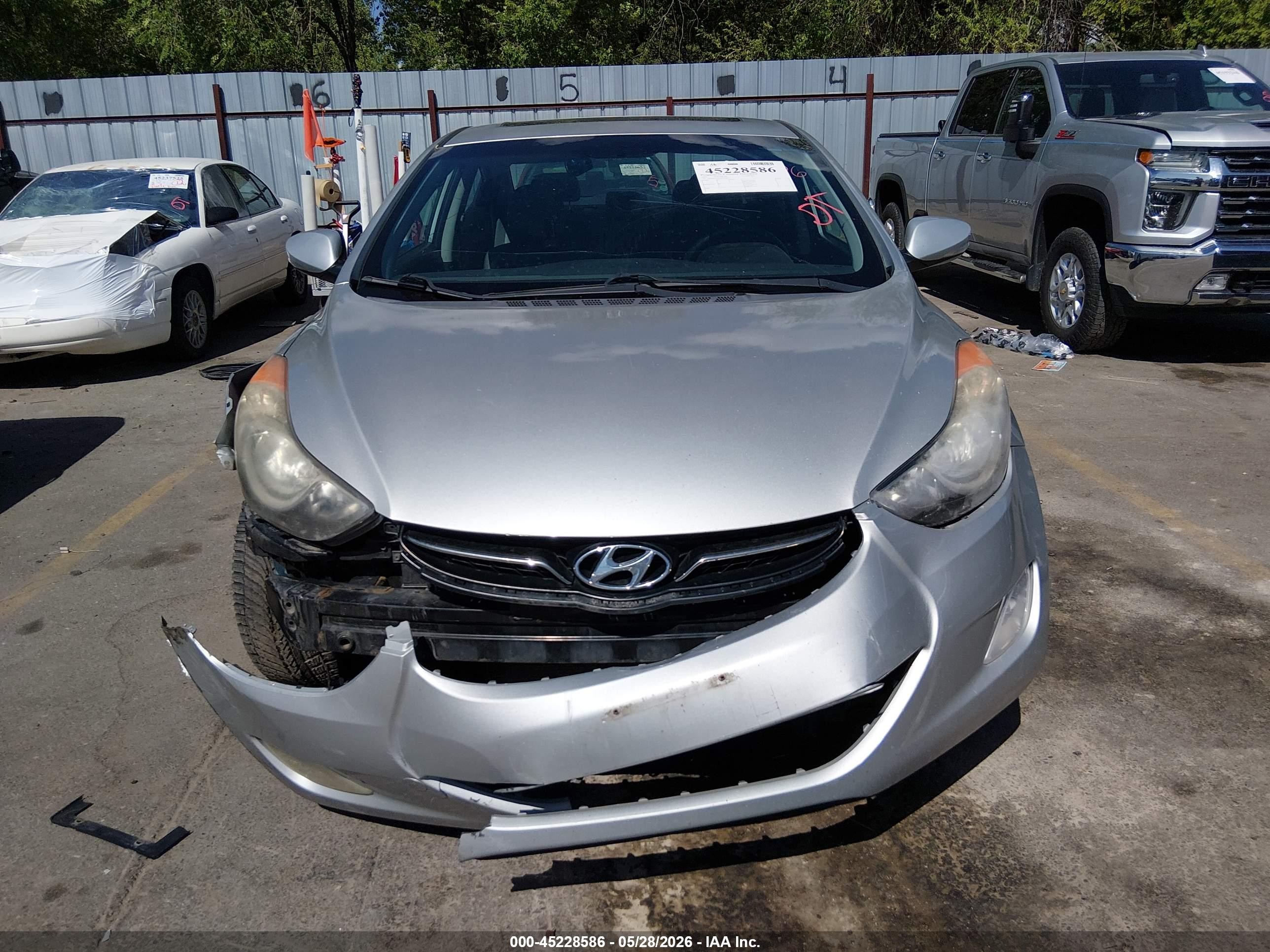 2011 Hyundai Elantra Limited (ulsan Plant) Silver vin: KMHDH4AEXBU164021