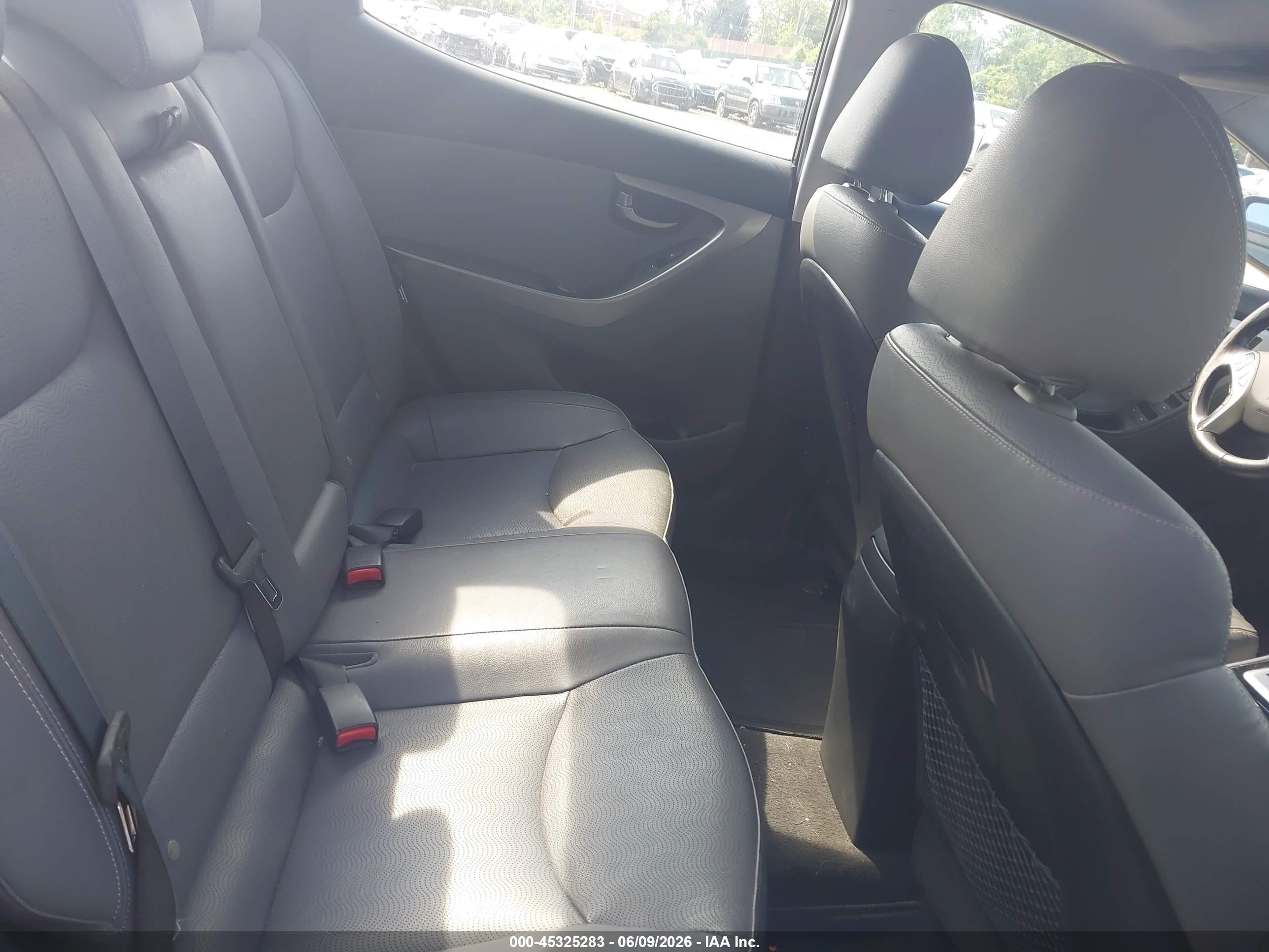 2012 Hyundai Elantra Limited (ulsan Plant) Black vin: KMHDH4AEXCU213638