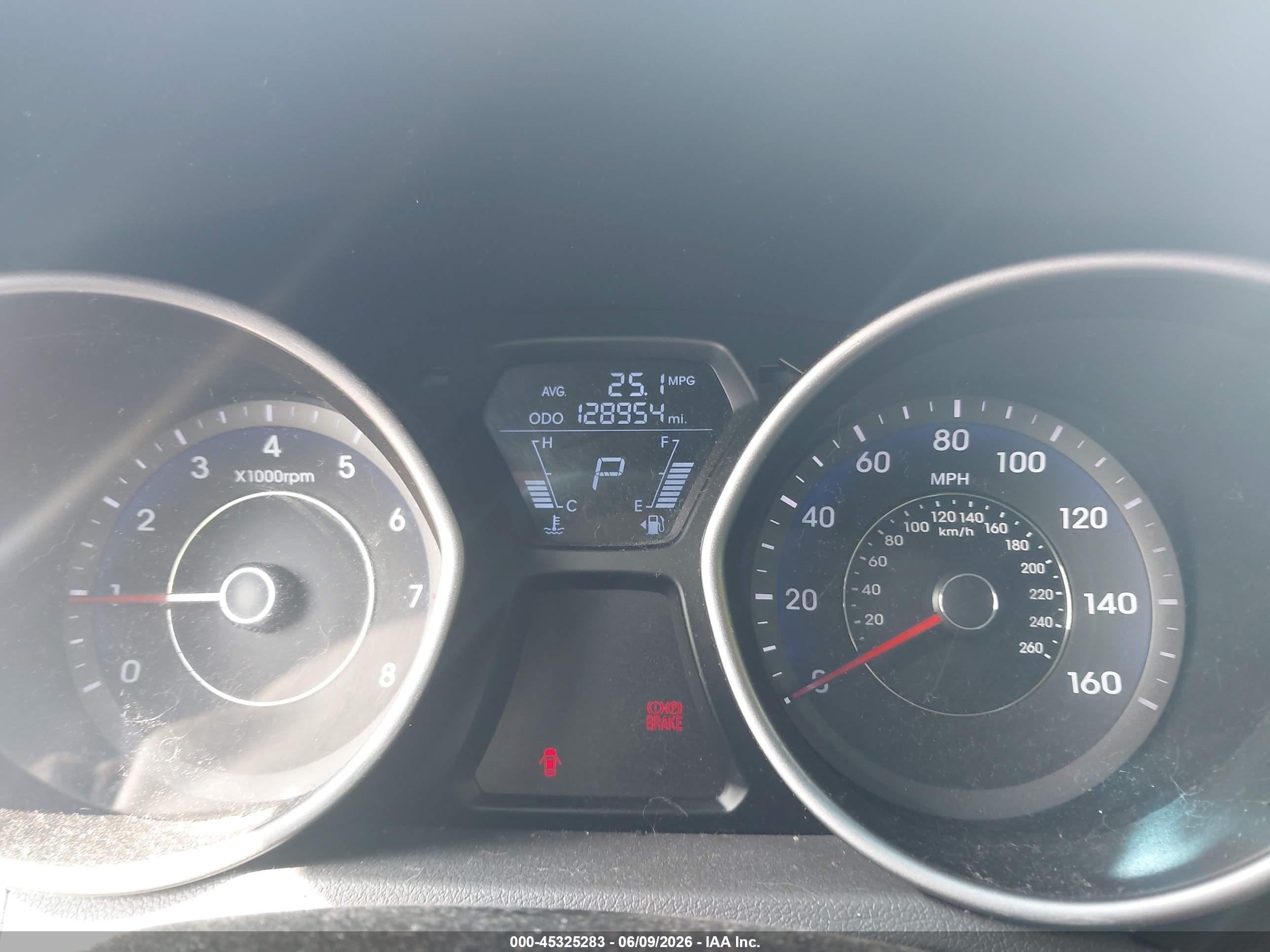 2012 Hyundai Elantra Limited (ulsan Plant) Black vin: KMHDH4AEXCU213638