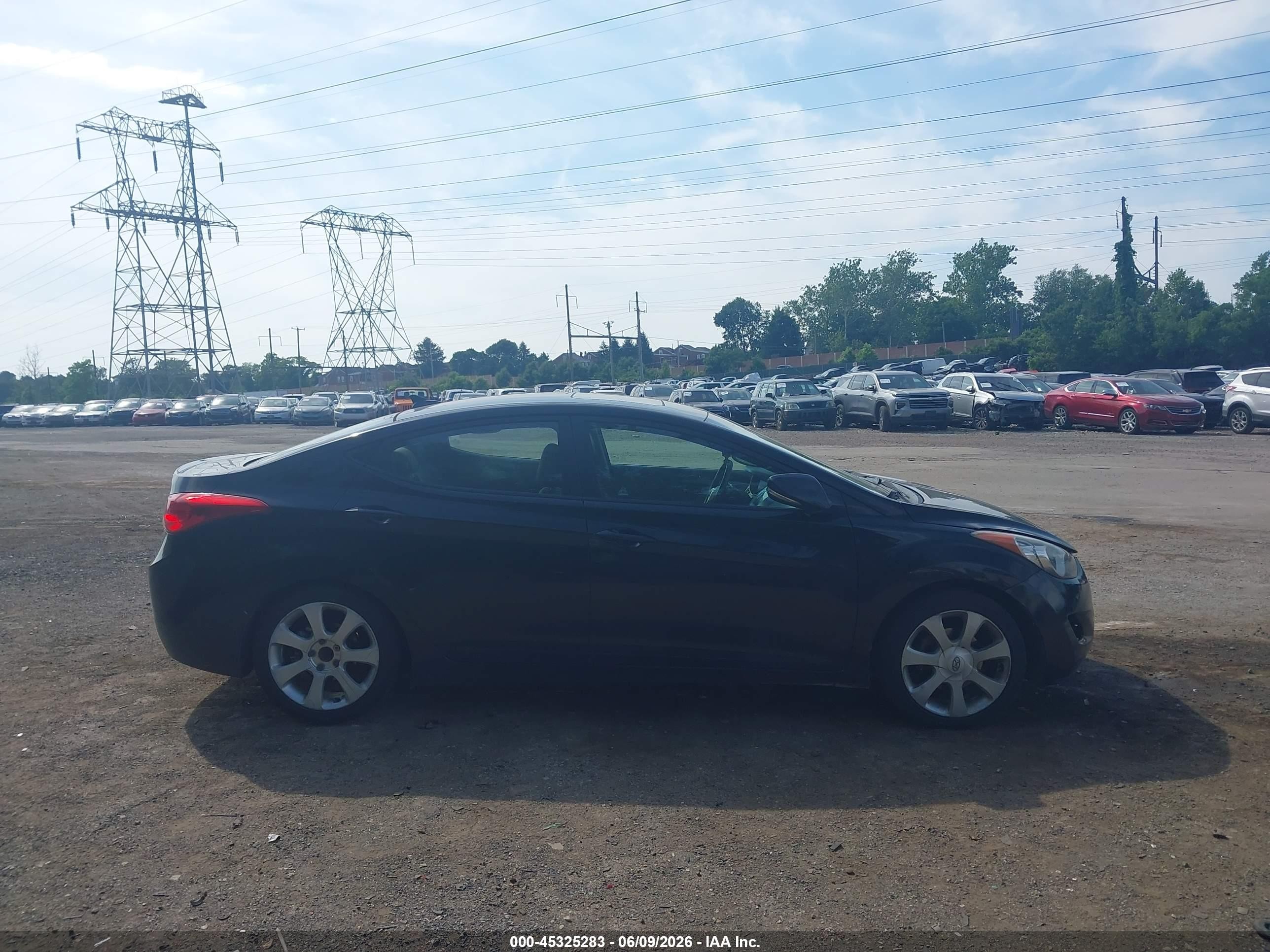 2012 Hyundai Elantra Limited (ulsan Plant) Black vin: KMHDH4AEXCU213638