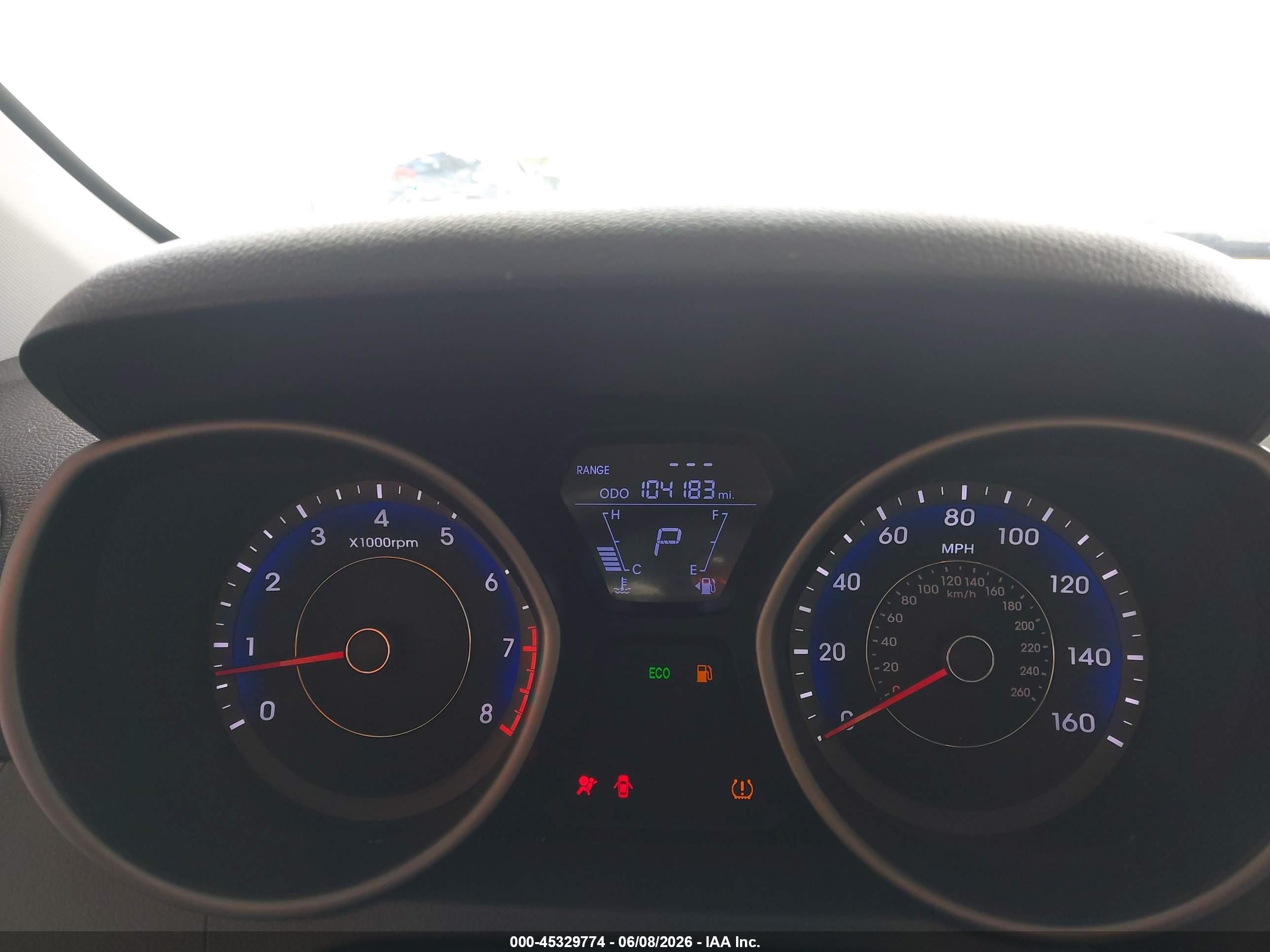 2012 Hyundai Elantra Gls (ulsan Plant) Gray vin: KMHDH4AEXCU230505