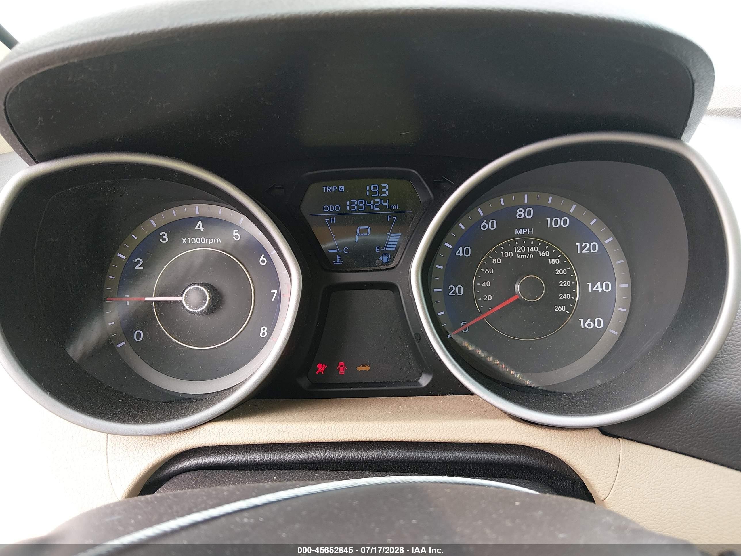 2012 Hyundai Elantra Gls (ulsan Plant) Red vin: KMHDH4AEXCU304358