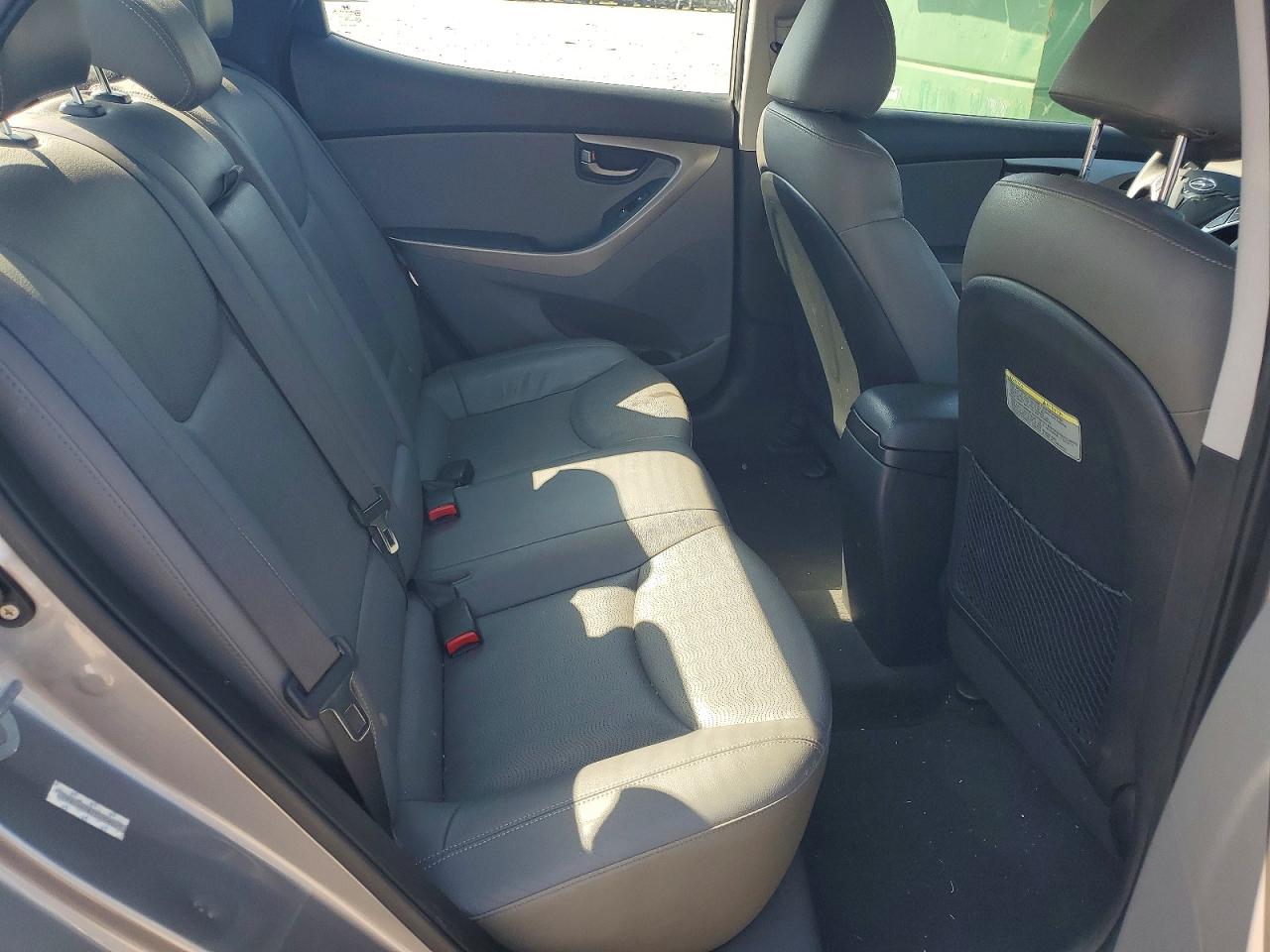 2012 Hyundai Elantra Limited Gray vin: KMHDH4AEXCU304621