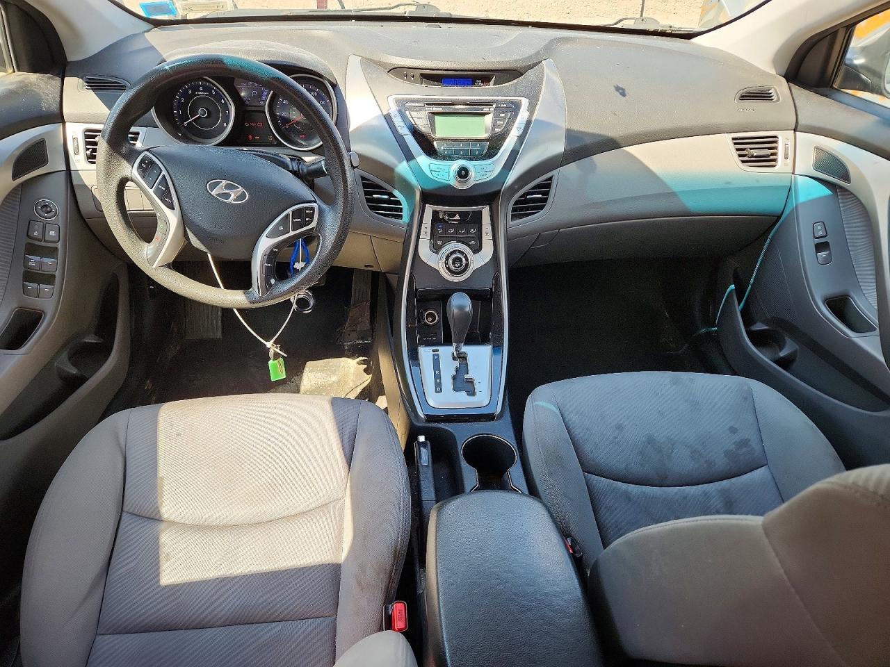 2012 Hyundai Elantra Gls Серый vin: KMHDH4AEXCU313044