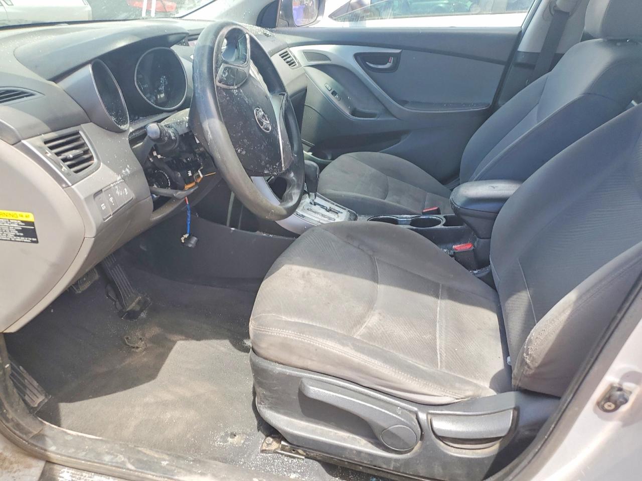 2012 Hyundai Elantra Gls Silver vin: KMHDH4AEXCU402046