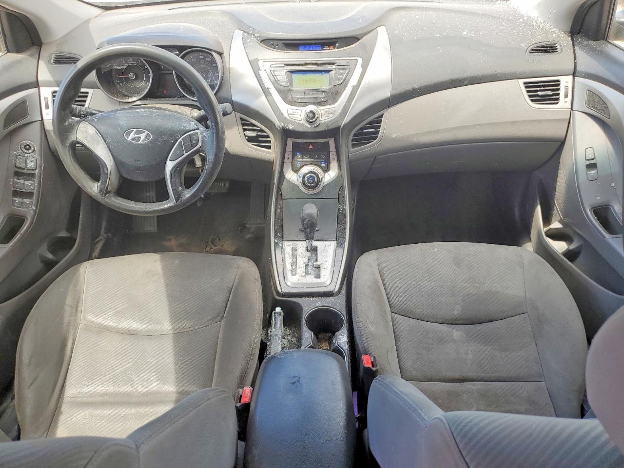 2012 Hyundai Elantra Gls Silver vin: KMHDH4AEXCU402046