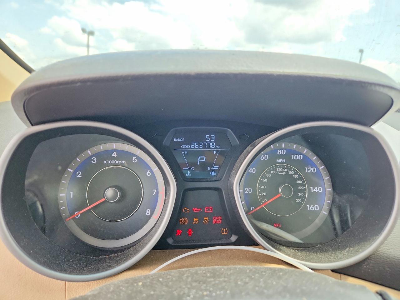 2012 Hyundai Elantra Gls Turquoise vin: KMHDH4AEXCU466281