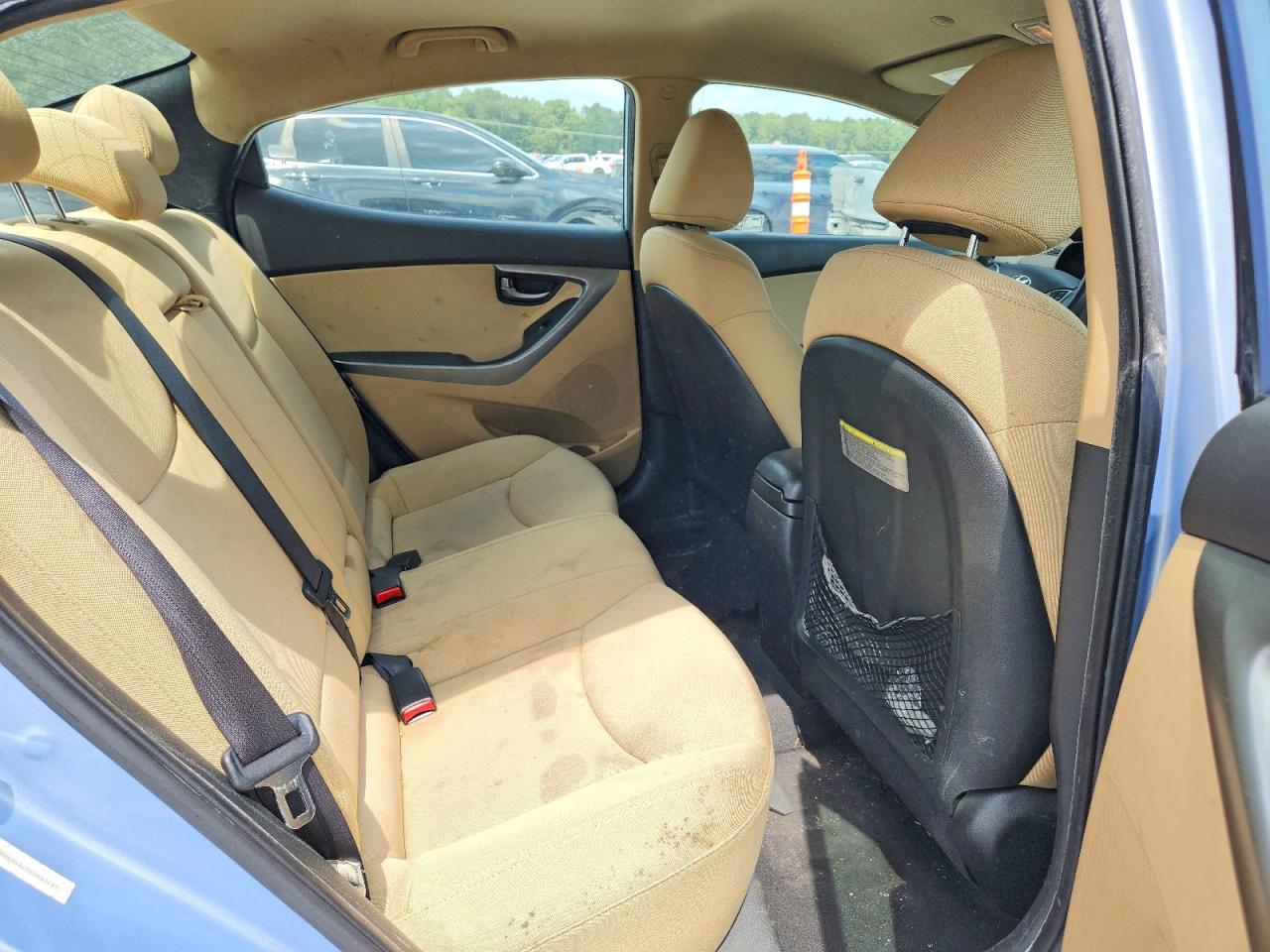 2012 Hyundai Elantra Gls Turquoise vin: KMHDH4AEXCU466281