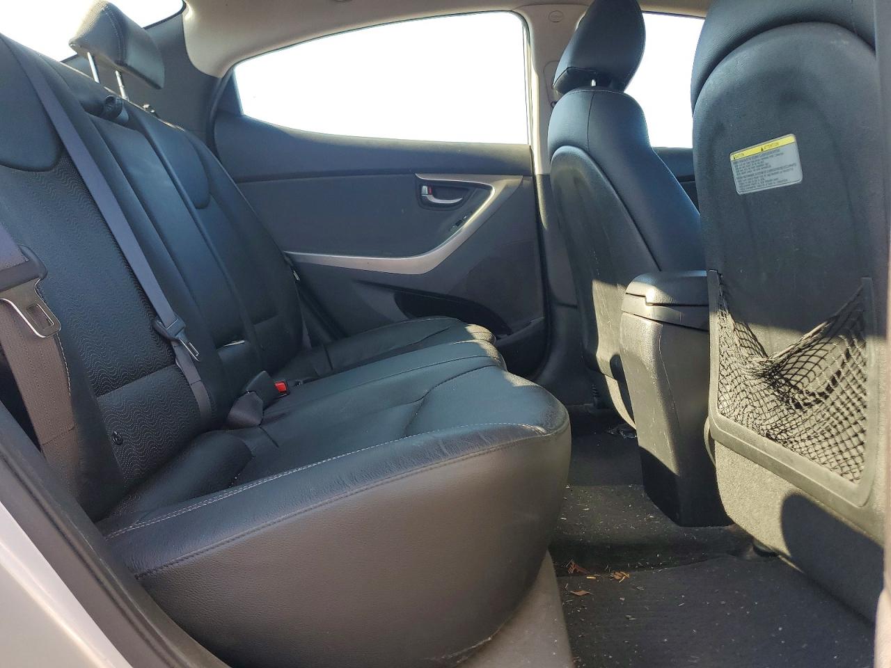 2012 Hyundai Elantra Limited Silver vin: KMHDH4AEXCU479595