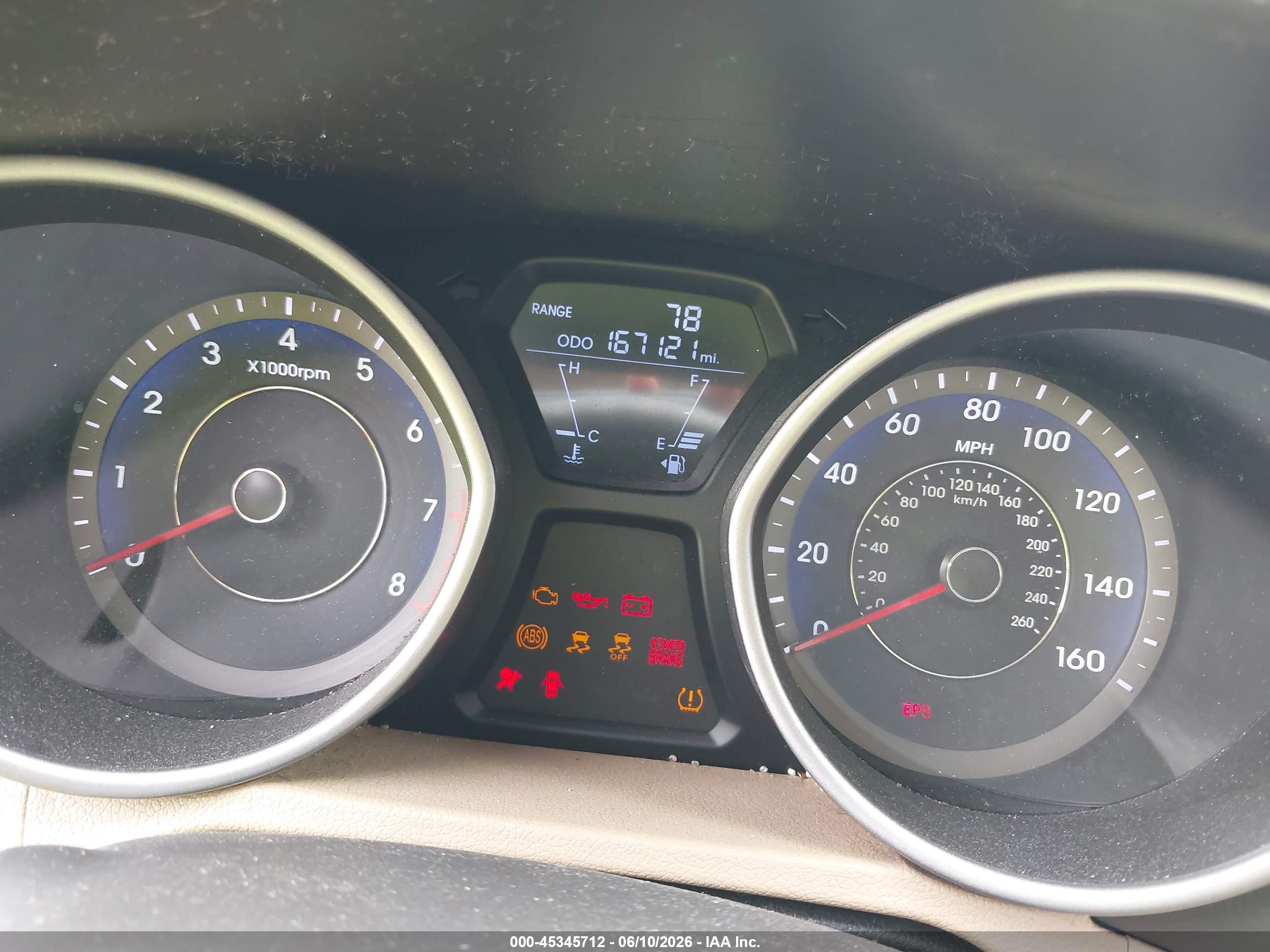 2012 Hyundai Elantra Limited (ulsan Plant) Light Blue vin: KMHDH4AEXCU501661