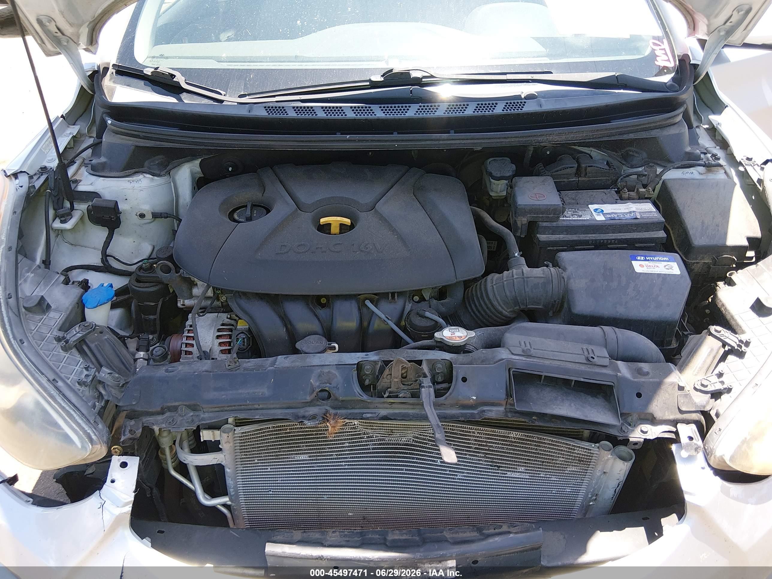 2013 Hyundai Elantra Limited Серебряный vin: KMHDH4AEXDU511821