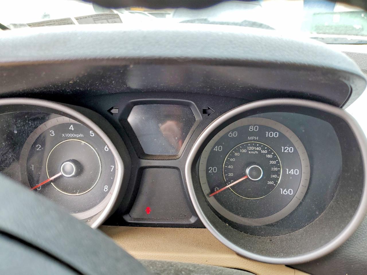 2013 Hyundai Elantra Limited Blue vin: KMHDH4AEXDU520941