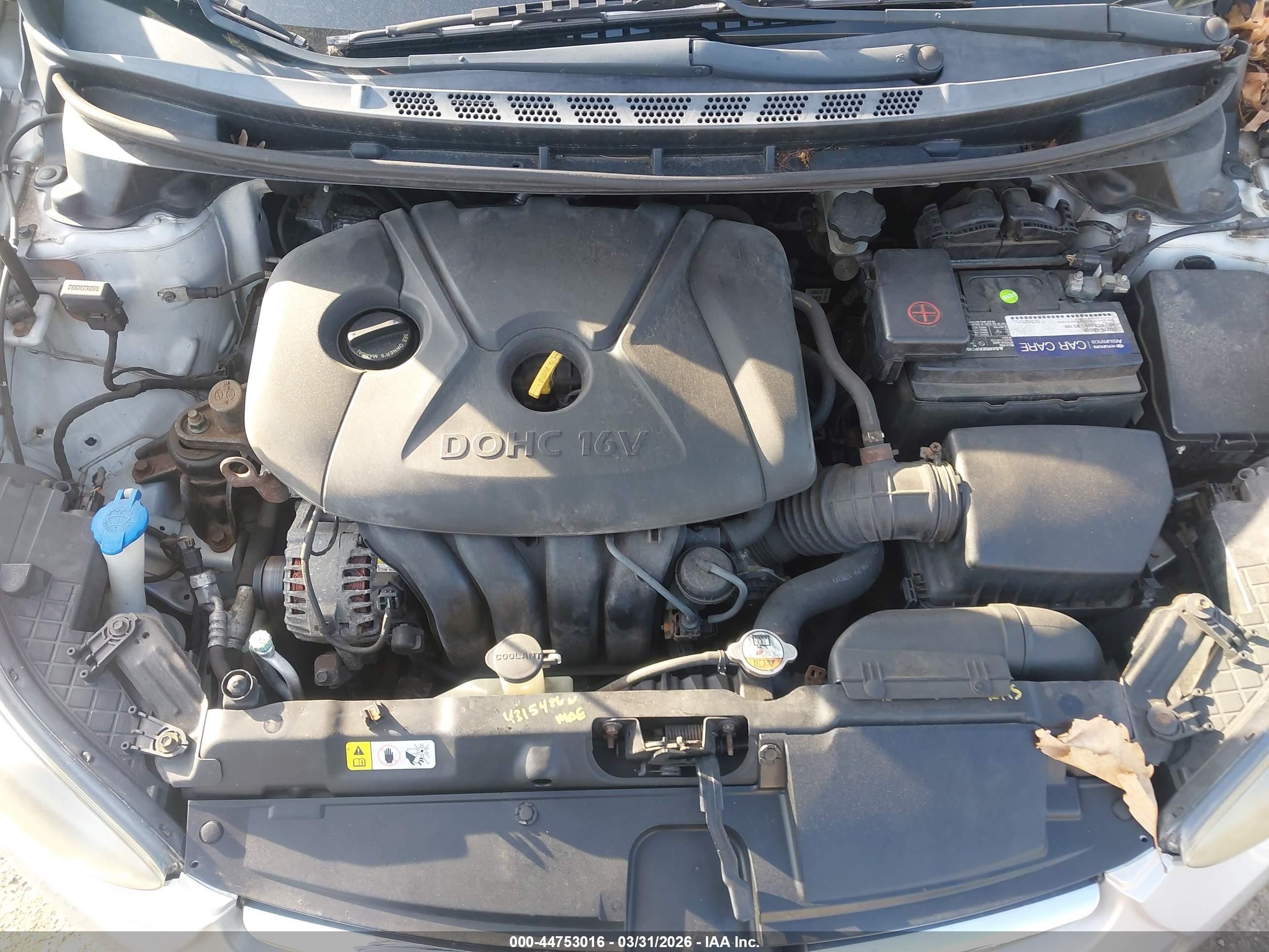 2013 Hyundai Elantra Gls/limited Silver vin: KMHDH4AEXDU551638