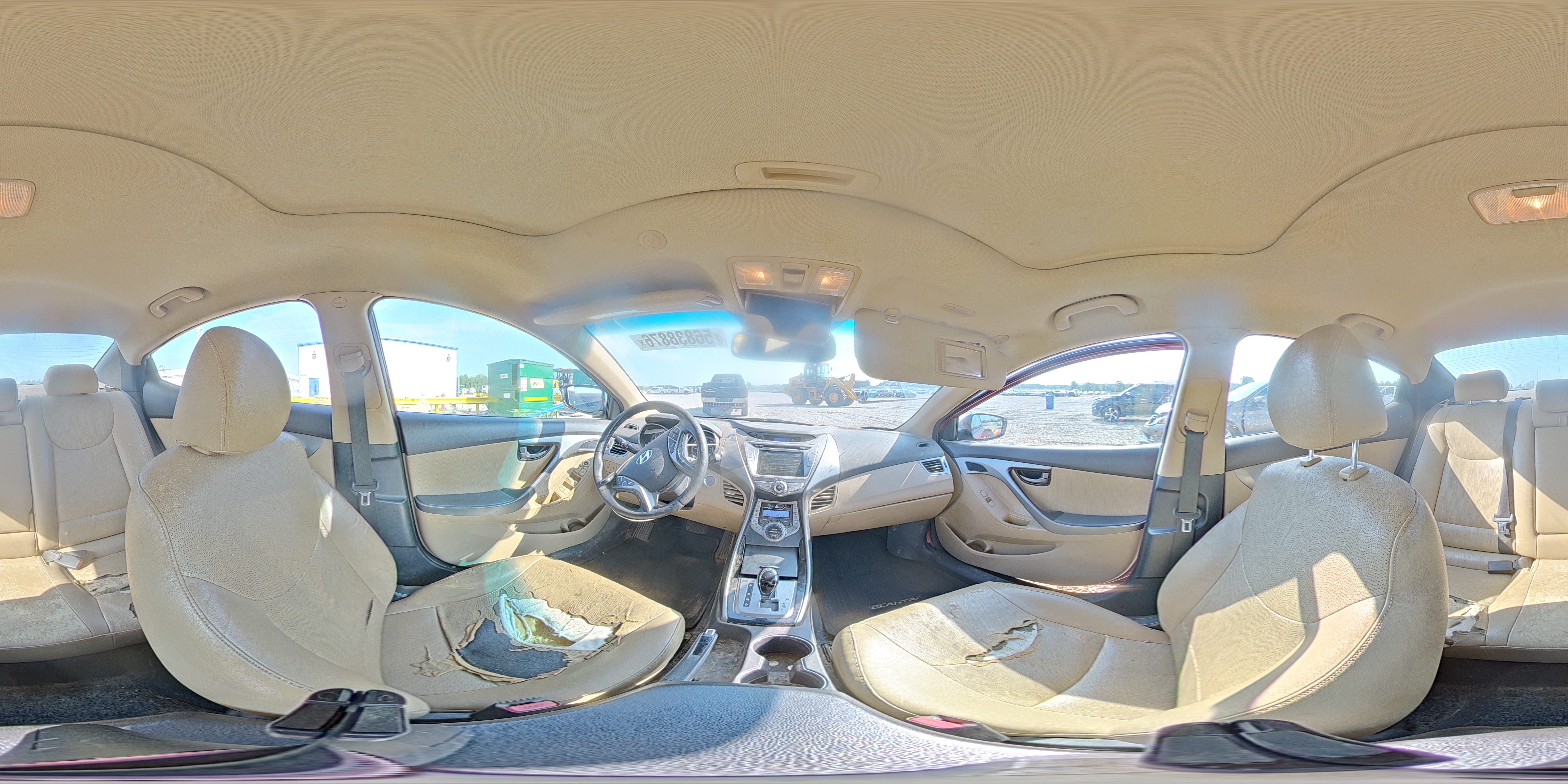 2013 Hyundai Elantra Limited Red vin: KMHDH4AEXDU561411