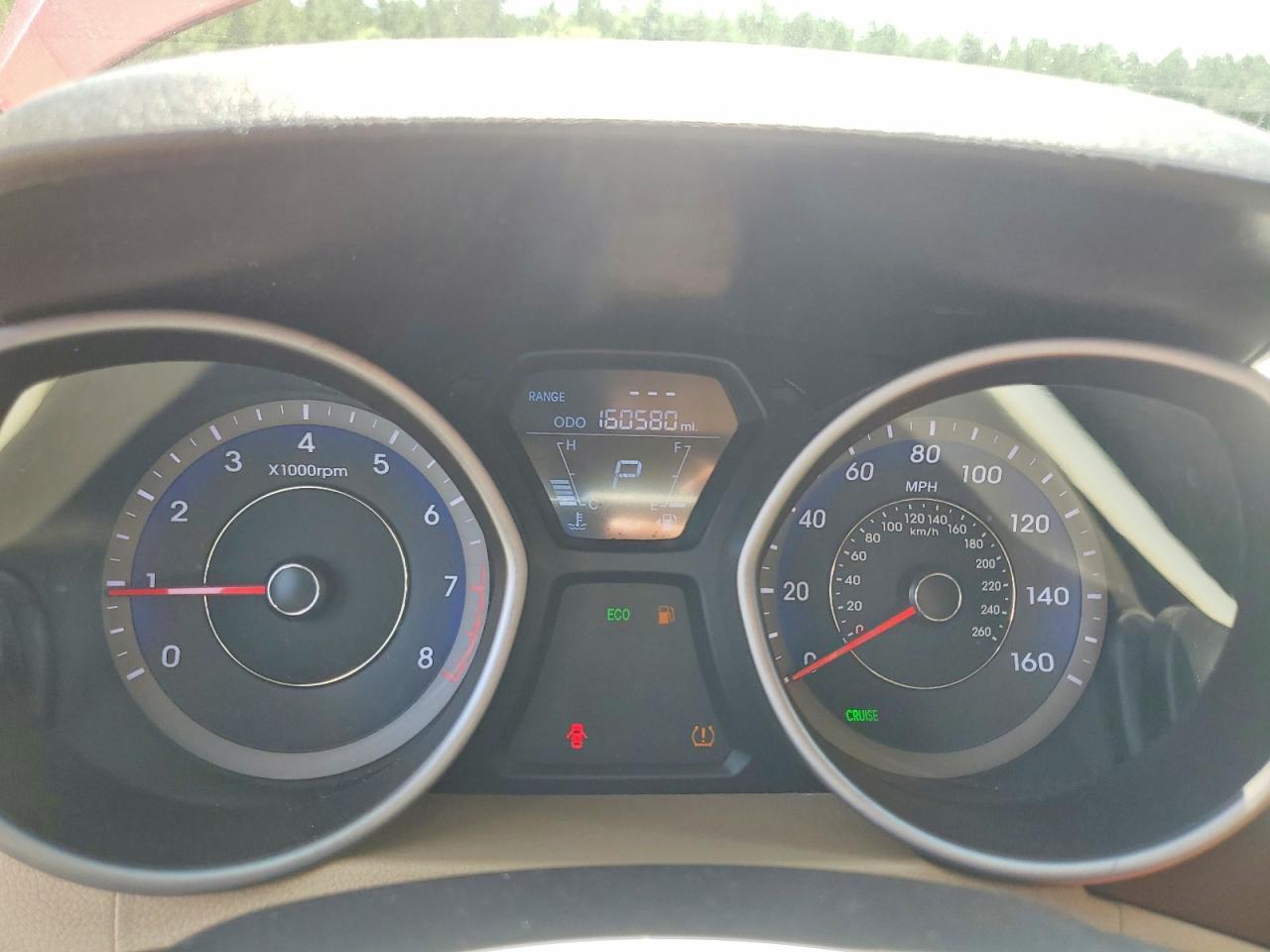 2013 Hyundai Elantra Limited Burgundy vin: KMHDH4AEXDU639007