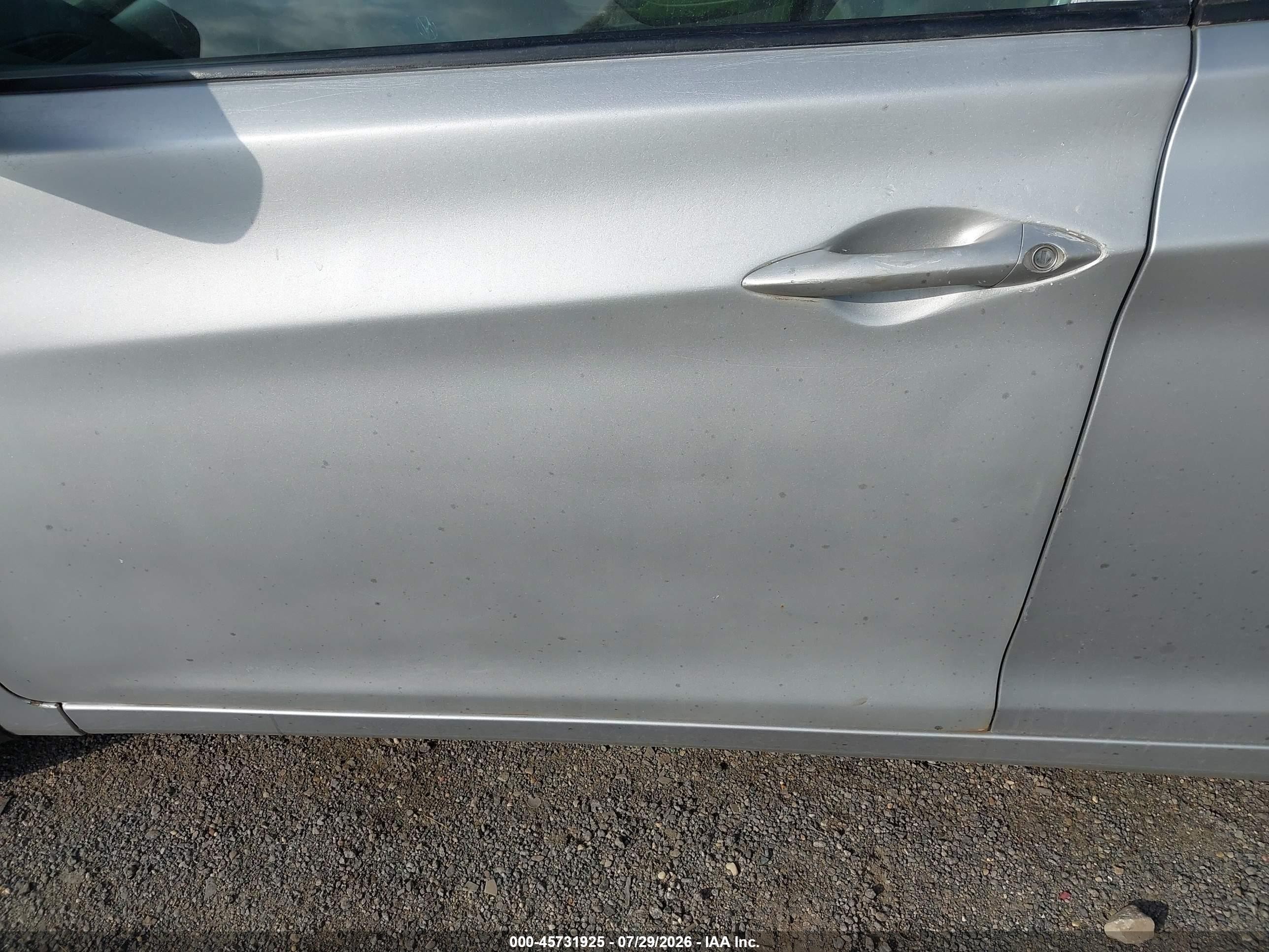 2013 Hyundai Elantra Gls Silver vin: KMHDH4AEXDU668149