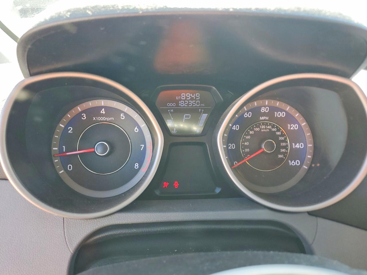 2013 Hyundai Elantra Gls Blue vin: KMHDH4AEXDU685016