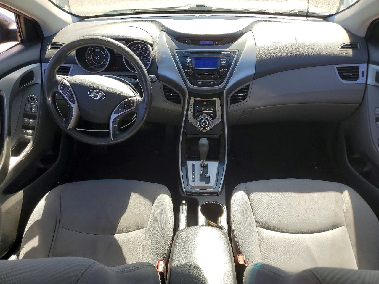 2013 Hyundai Elantra Gls Blue vin: KMHDH4AEXDU685016