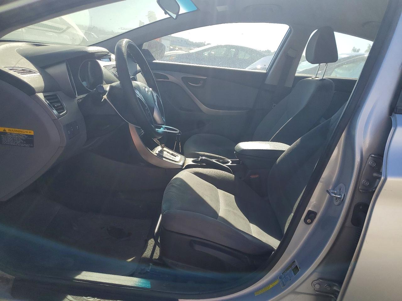 2013 Hyundai Elantra Gls Silver vin: KMHDH4AEXDU693925