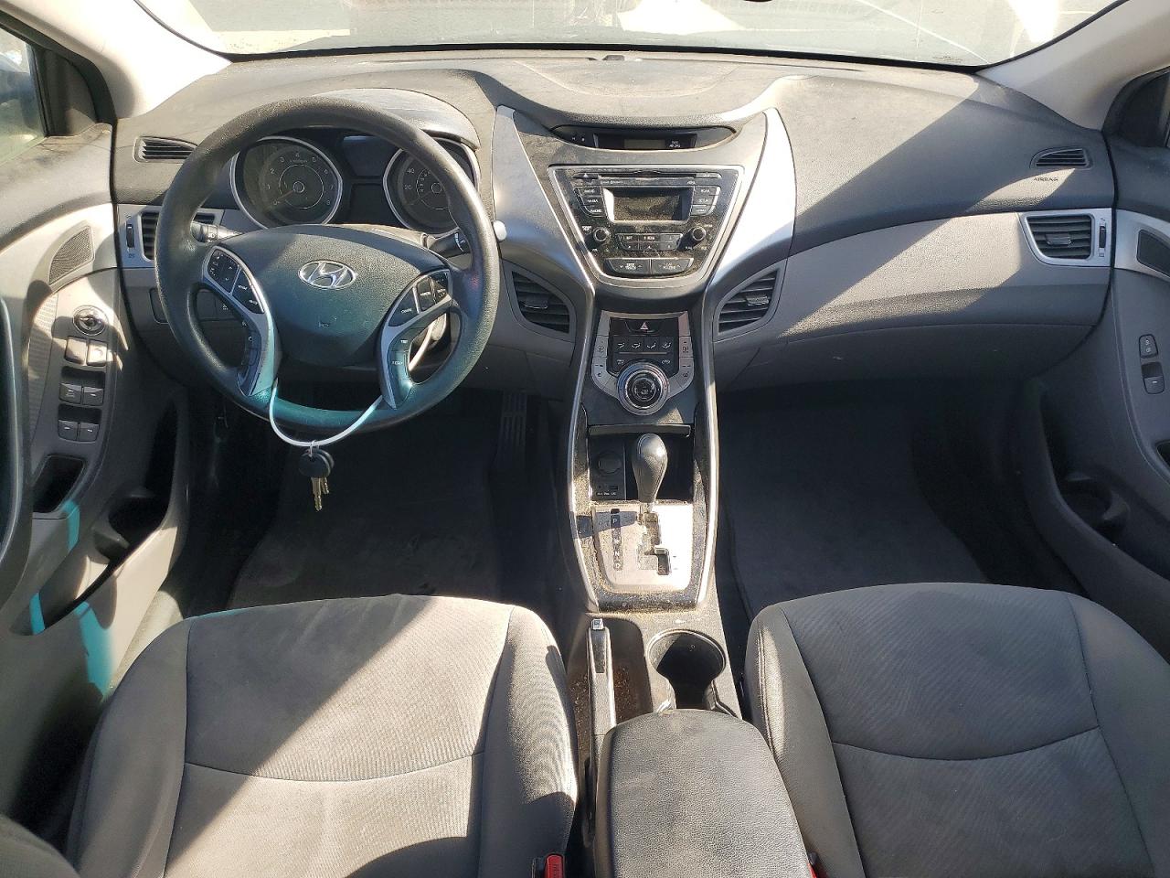 2013 Hyundai Elantra Gls Silver vin: KMHDH4AEXDU693925