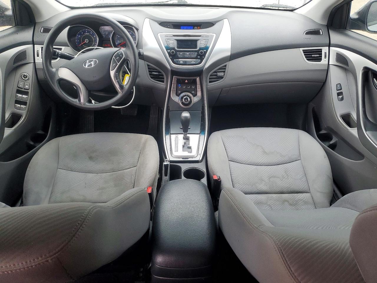 2013 Hyundai Elantra Gls Gray vin: KMHDH4AEXDU720167