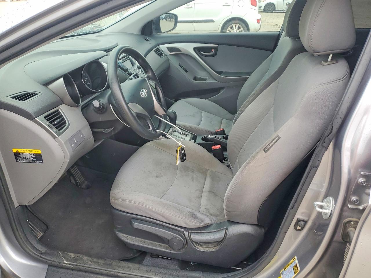 2013 Hyundai Elantra Gls Gray vin: KMHDH4AEXDU720167