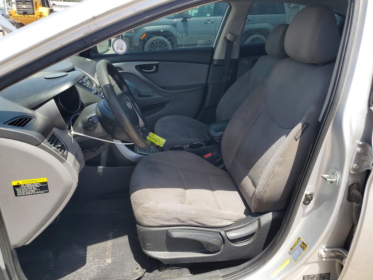 2013 Hyundai Elantra Gls Серебряный vin: KMHDH4AEXDU781292