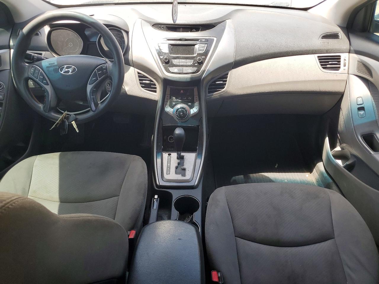 2013 Hyundai Elantra Gls Серебряный vin: KMHDH4AEXDU781292