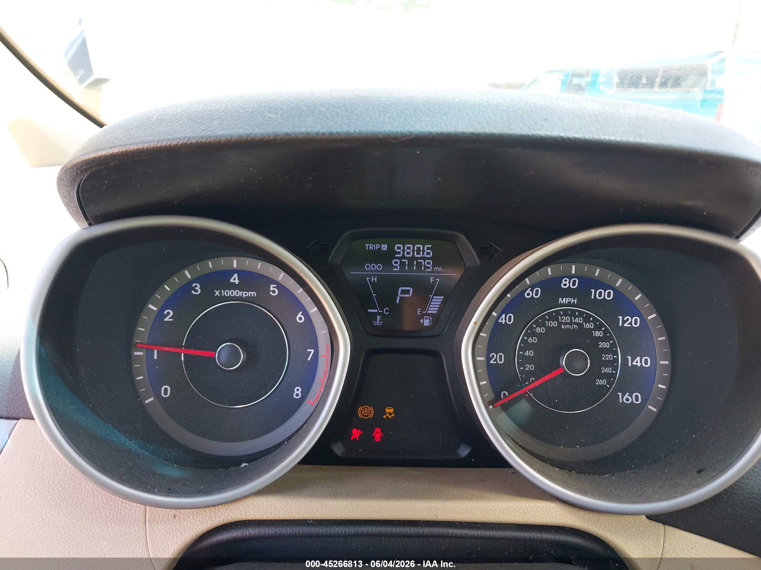 2013 Hyundai Elantra Gls Black vin: KMHDH4AEXDU791451
