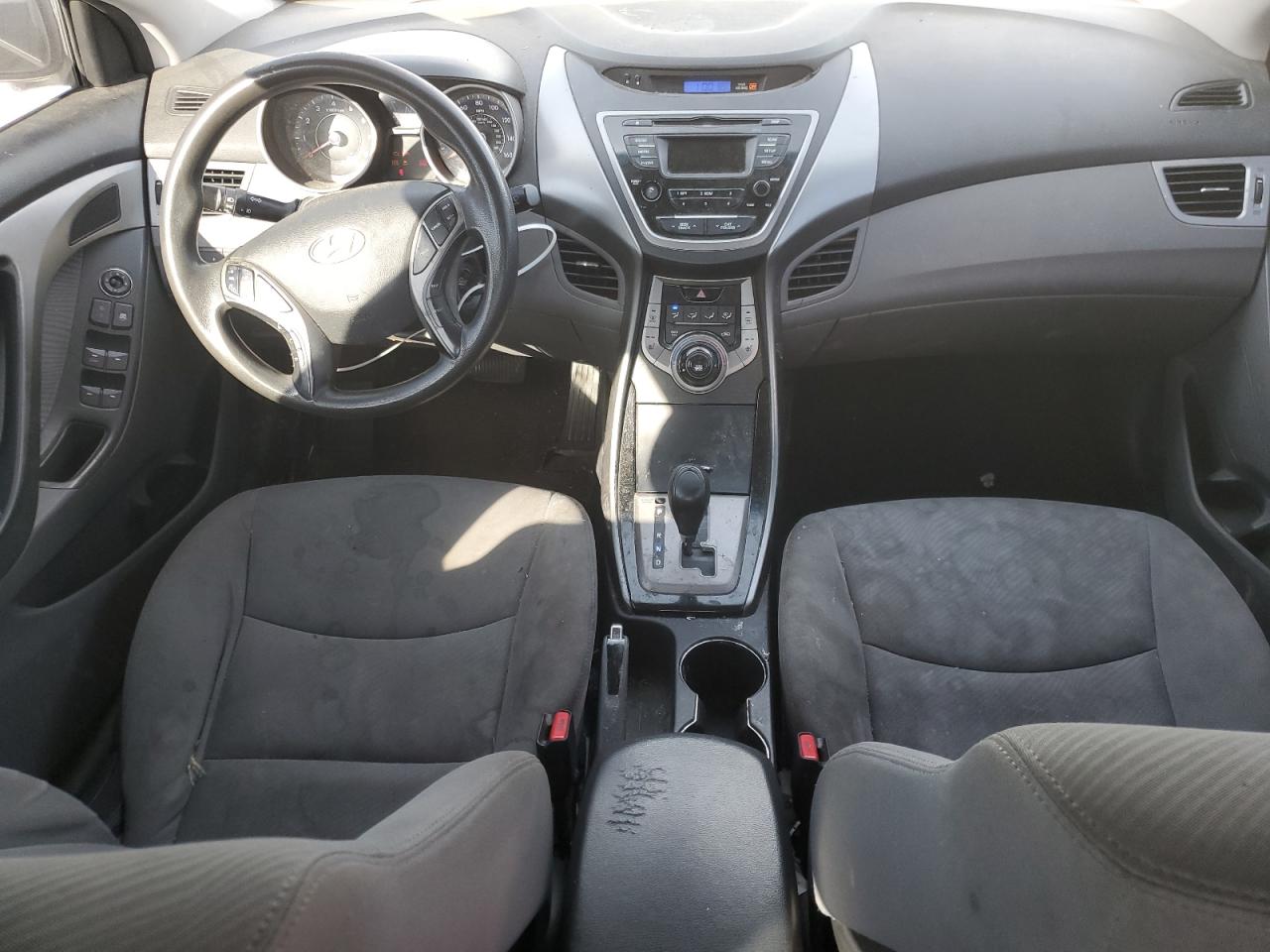 2013 Hyundai Elantra Gls Gray vin: KMHDH4AEXDU808748