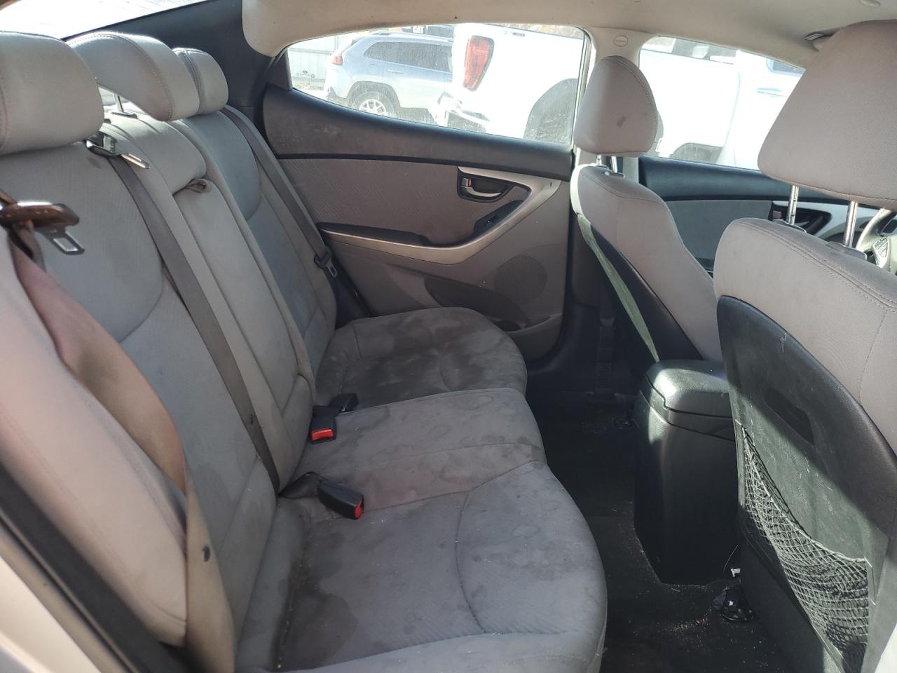 2013 Hyundai Elantra Gls Gray vin: KMHDH4AEXDU808748